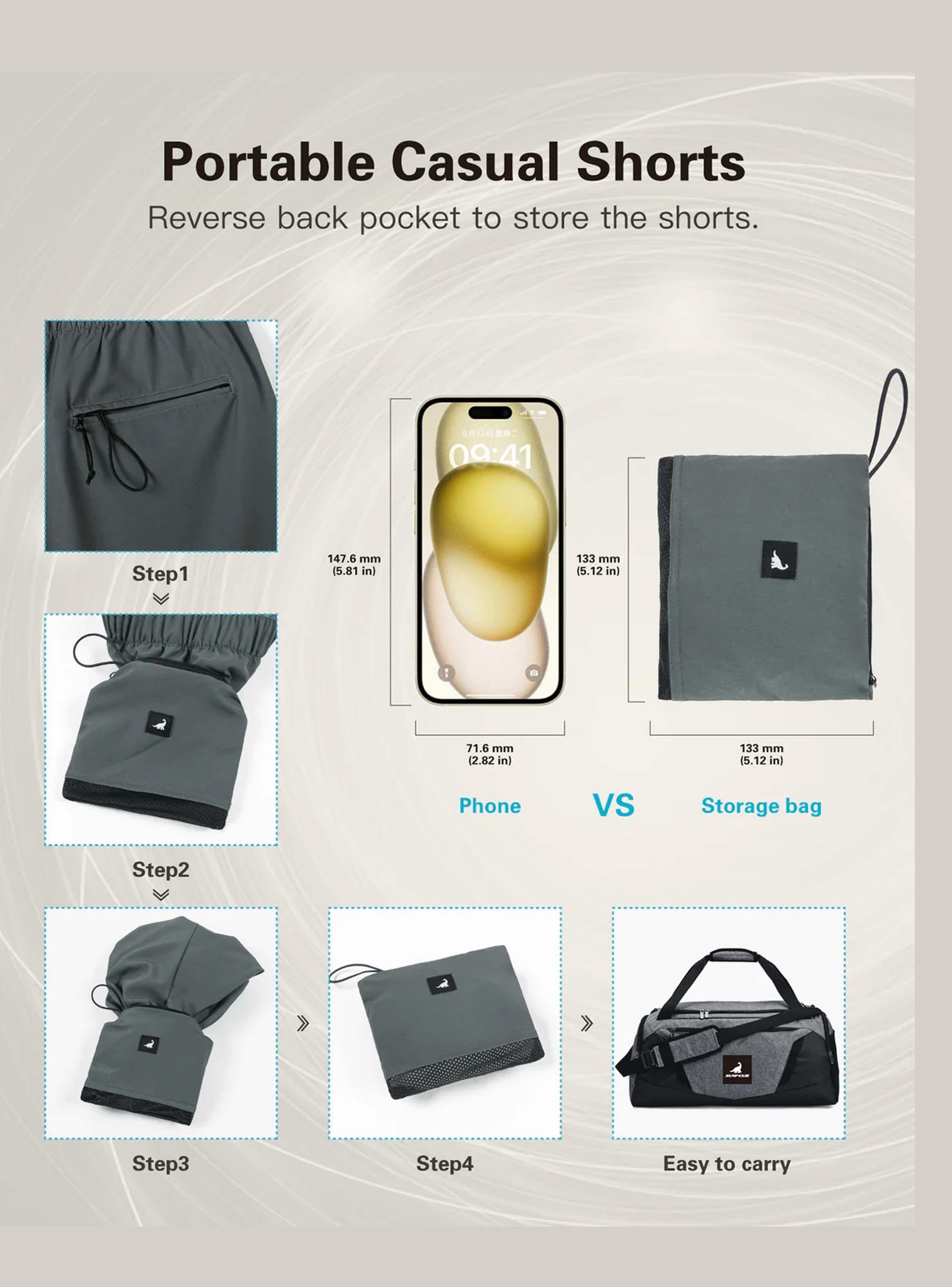 Short Casual Light Grey-4