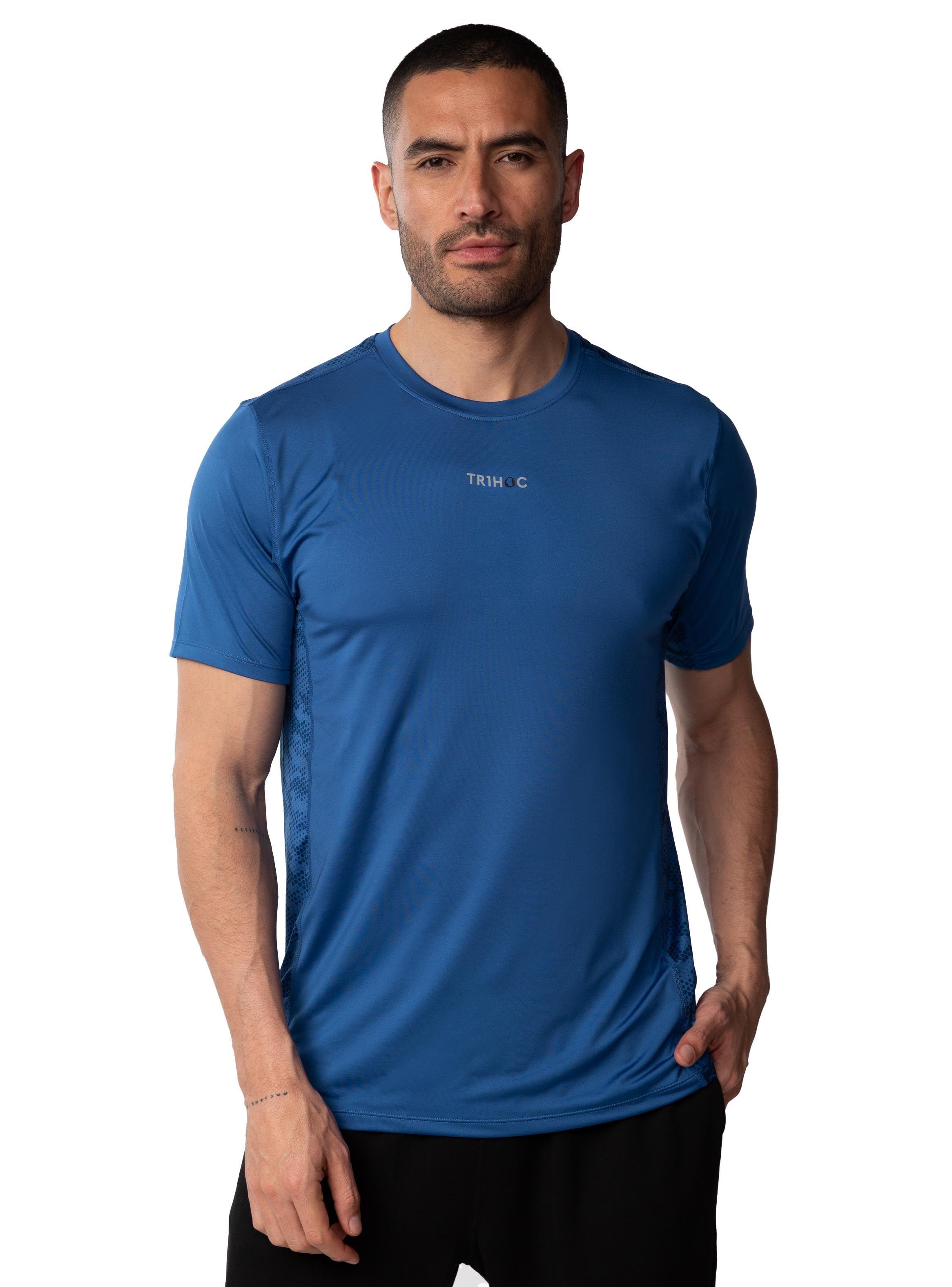 Polera de running Hombre - Azul-0