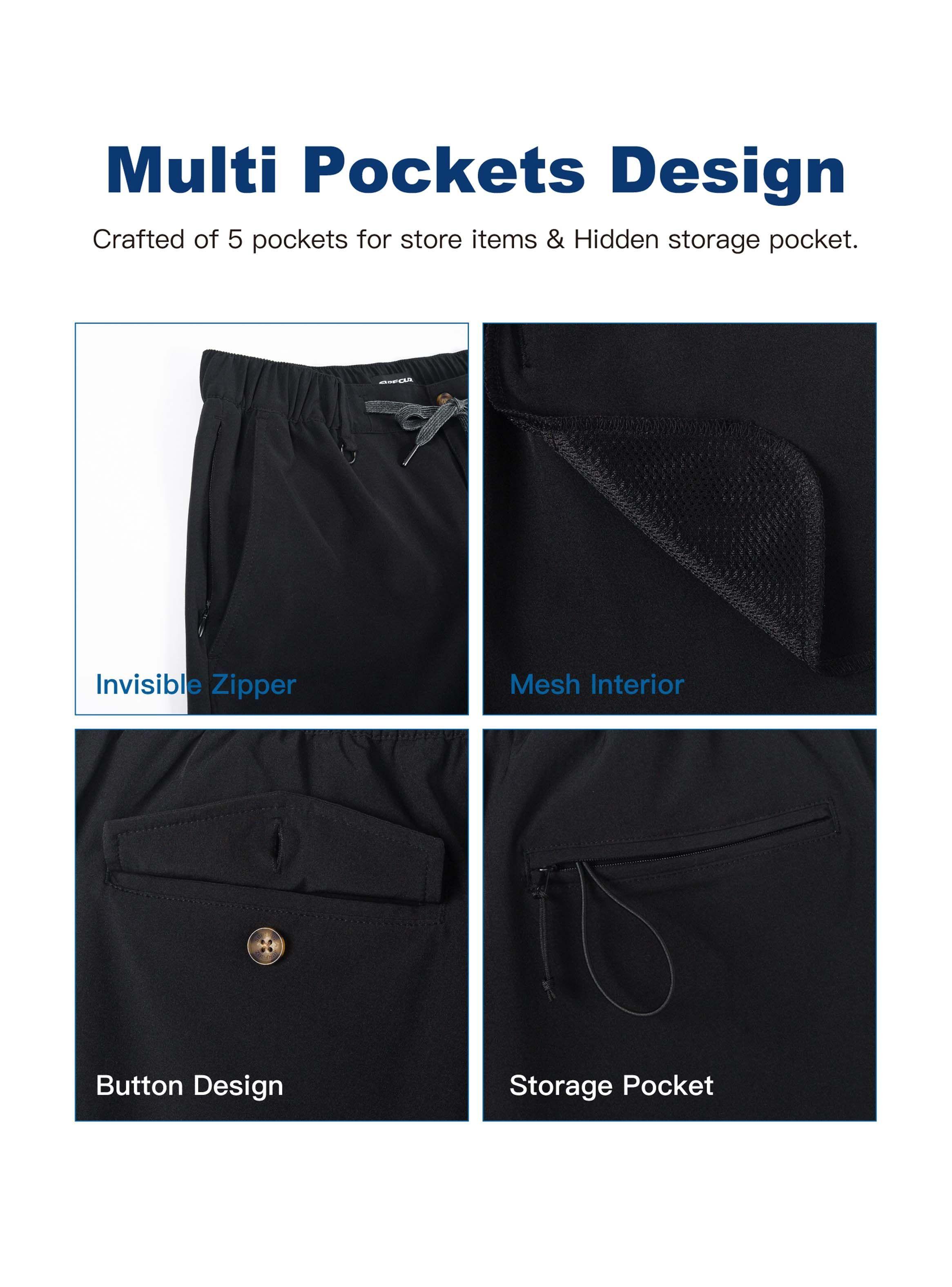 Short Casual Black-3