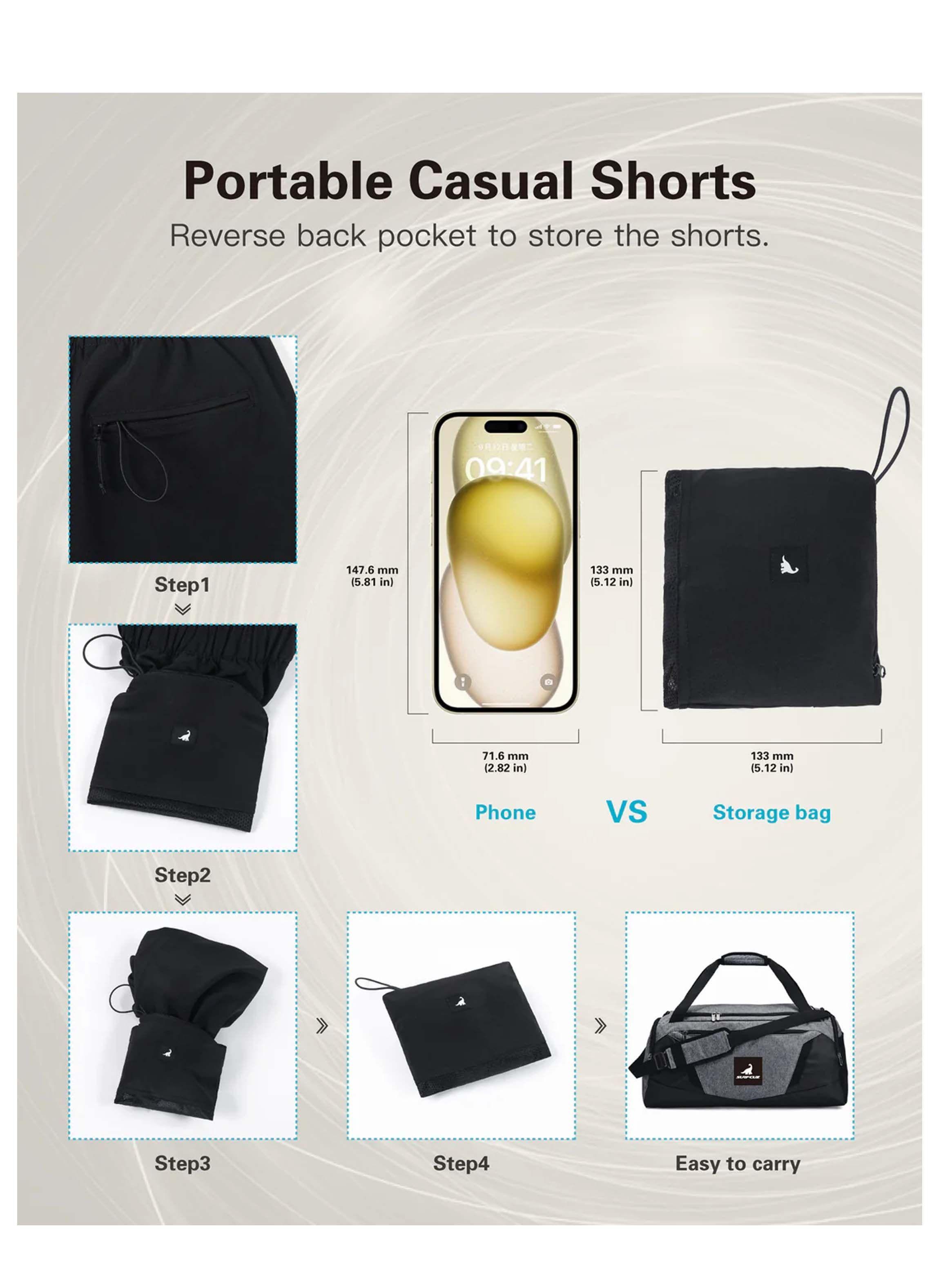 Short Casual Black-4