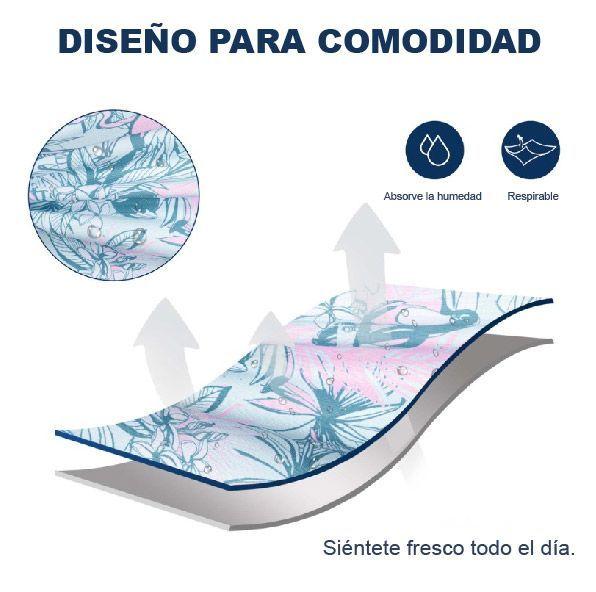 Polera de Golf Pink Leaves-3