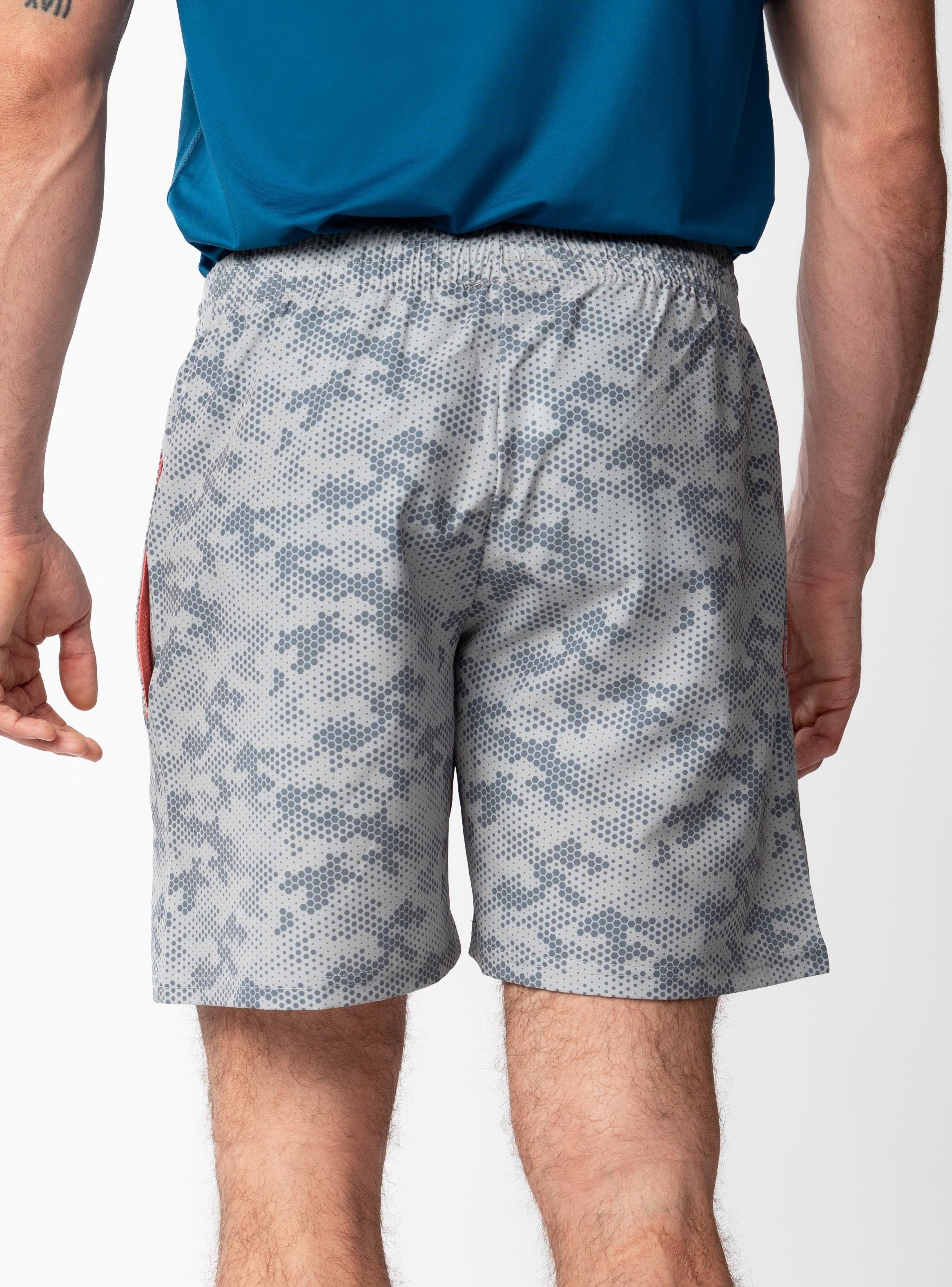 Short de Running Camuflado sin malla - Gris-1