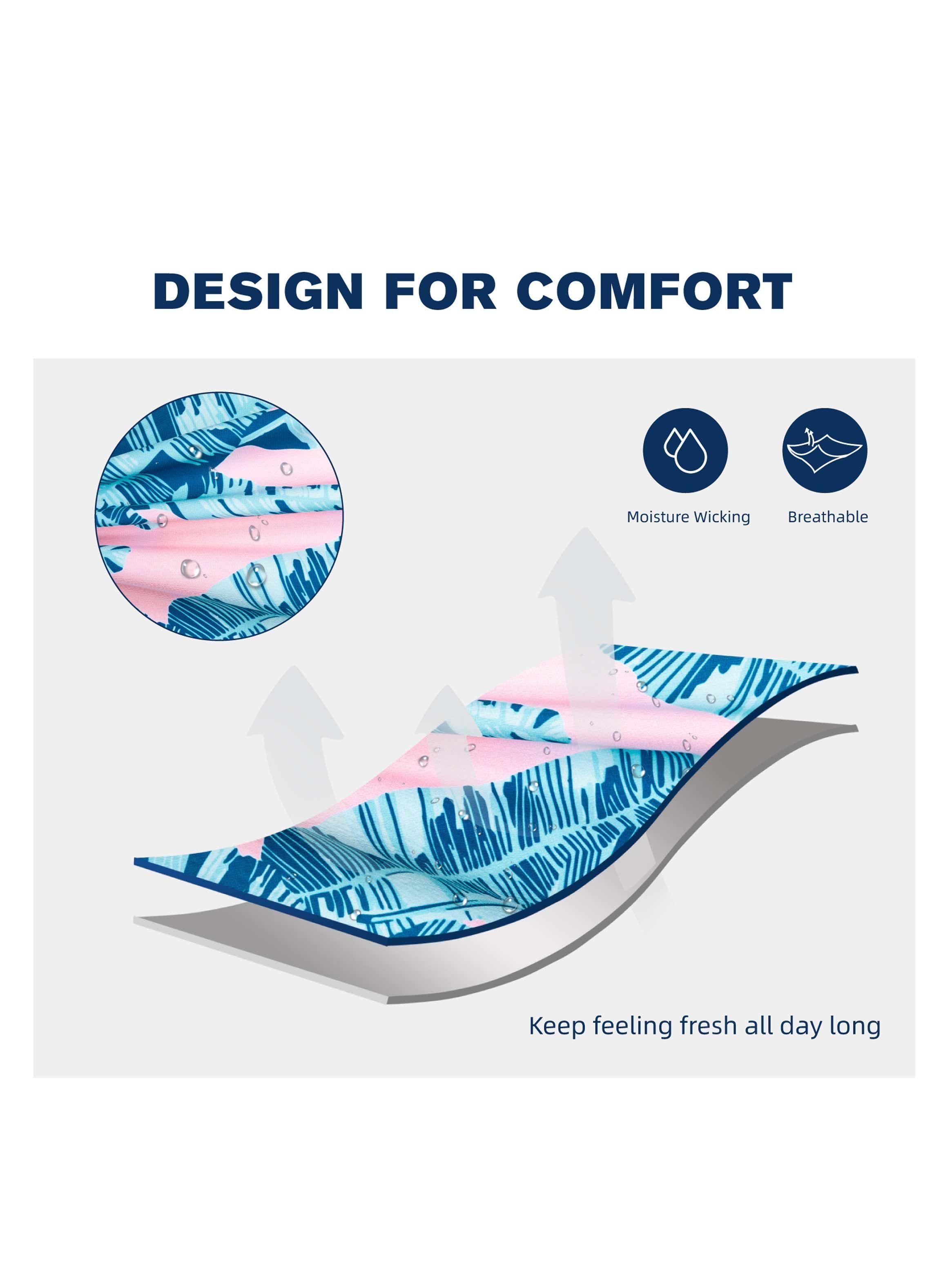 Polera de Golf White Leaves-1