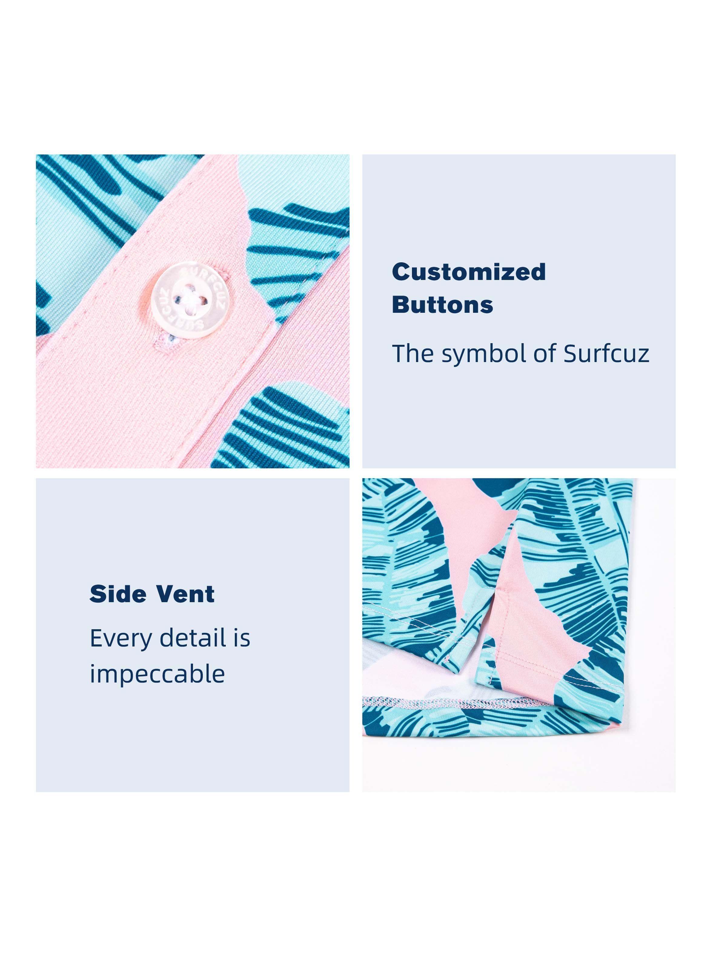 Polera de Golf White Leaves-3