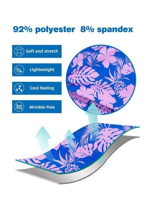 Guayabera Blue with Pink Laves-2