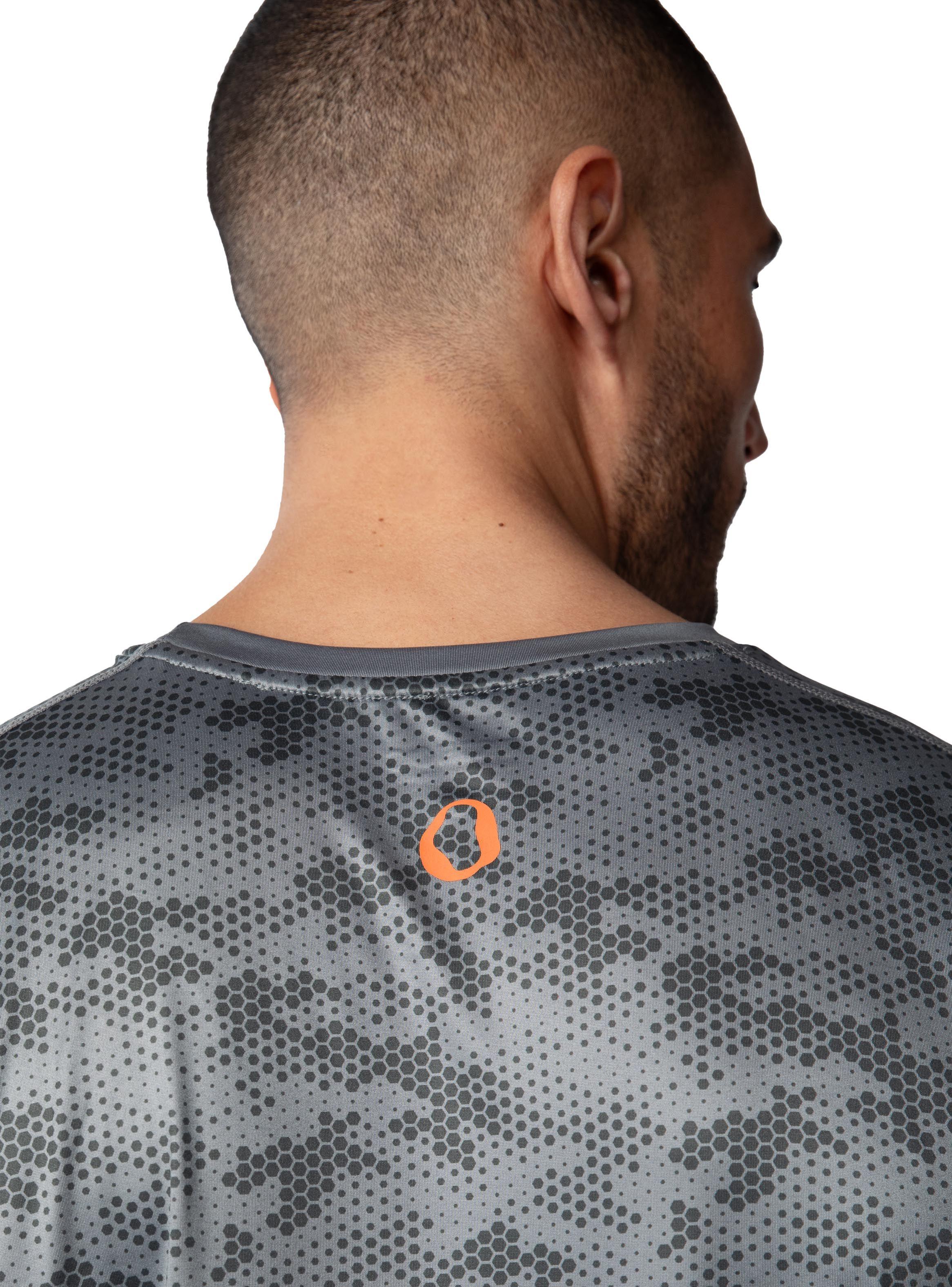 Polera de running Hombre - Gris-2