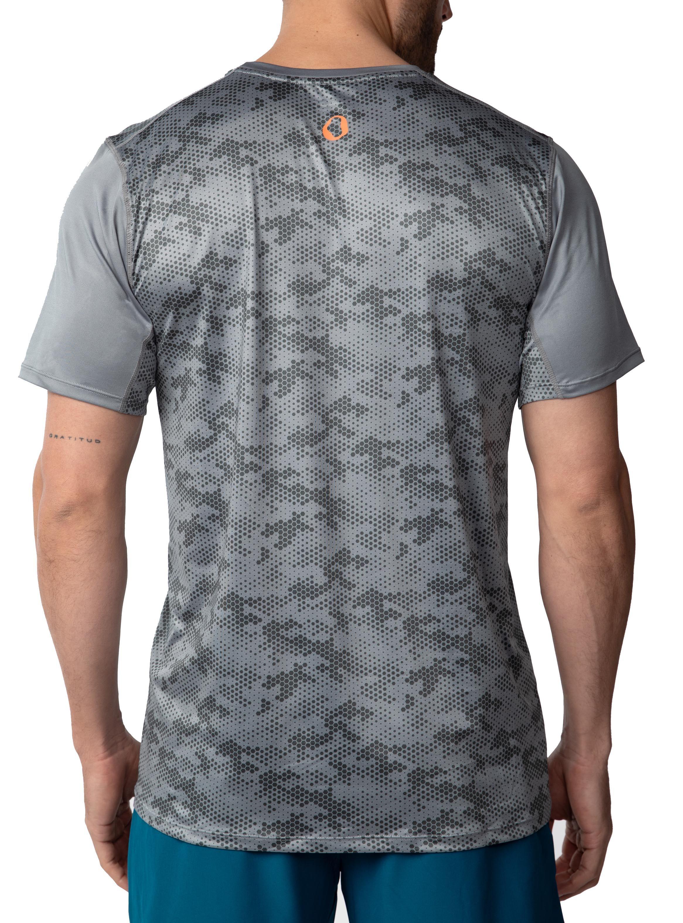 Polera de running Hombre - Gris-4