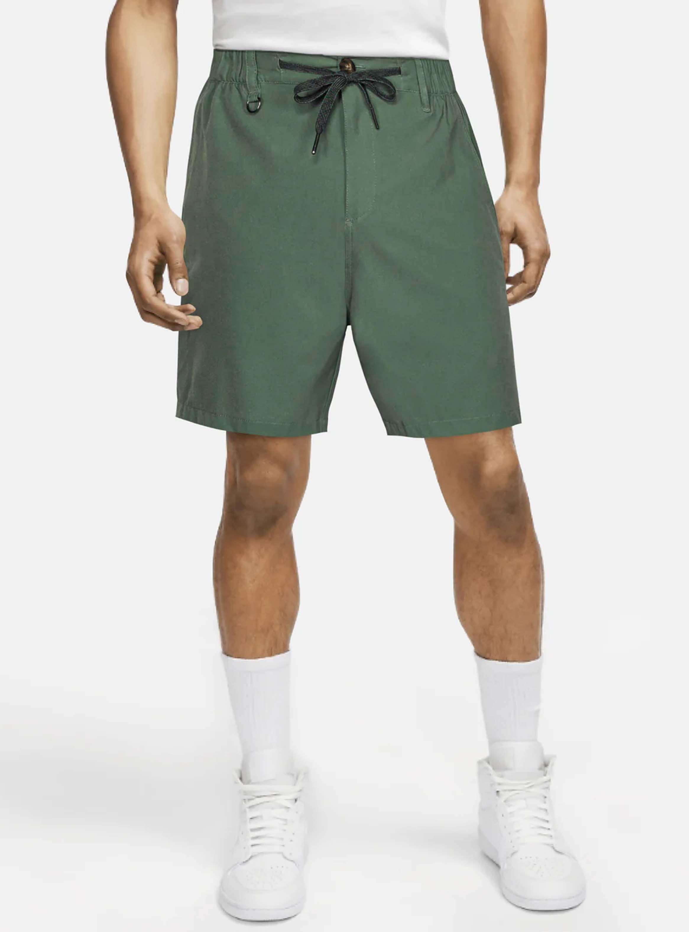 Short Casual Olive Green-1
