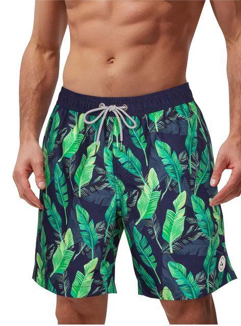 Traje de Baño Green Leaves printed-0