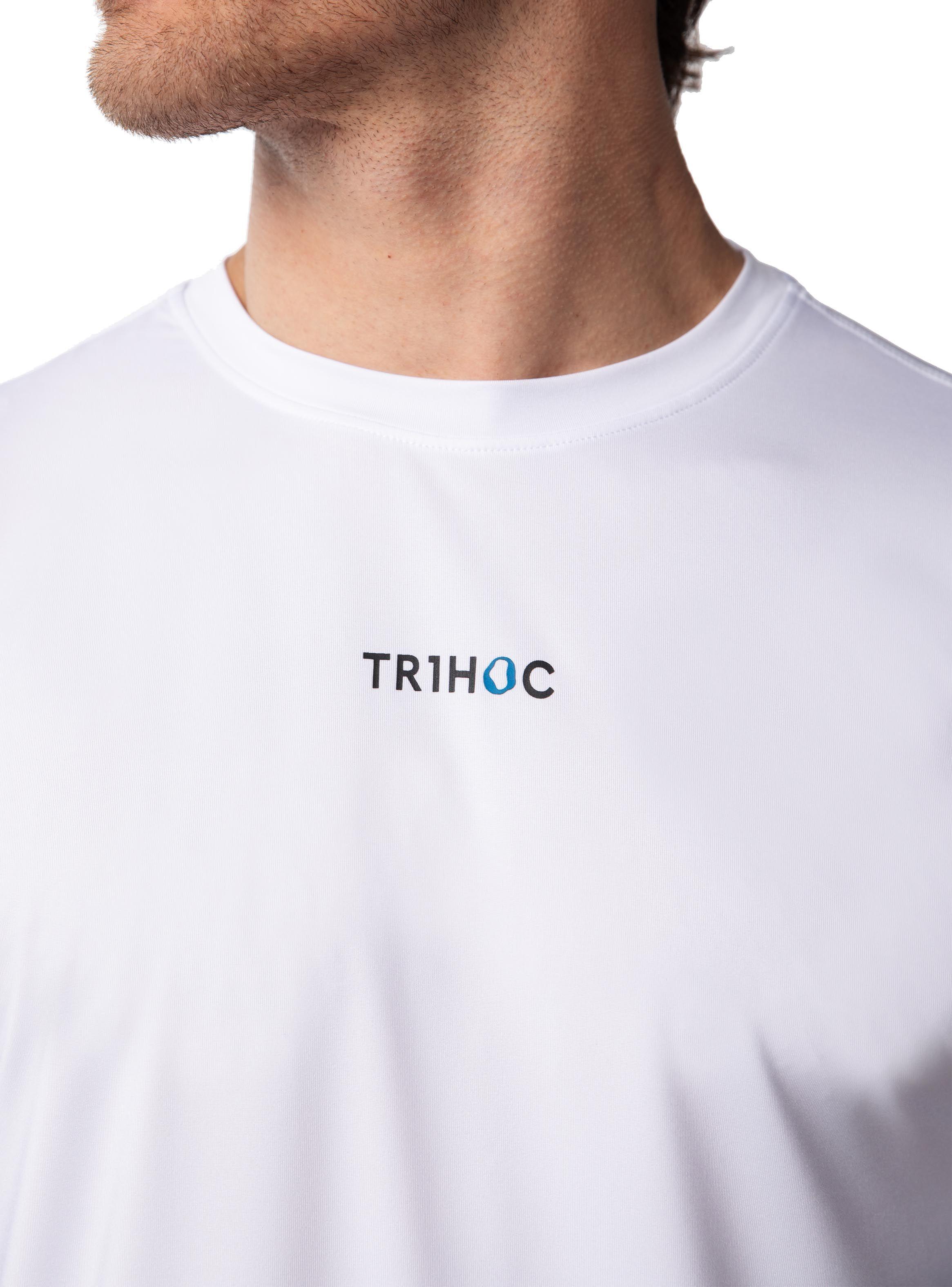 Polera básica cuello redondo Hombre - Blanca-3