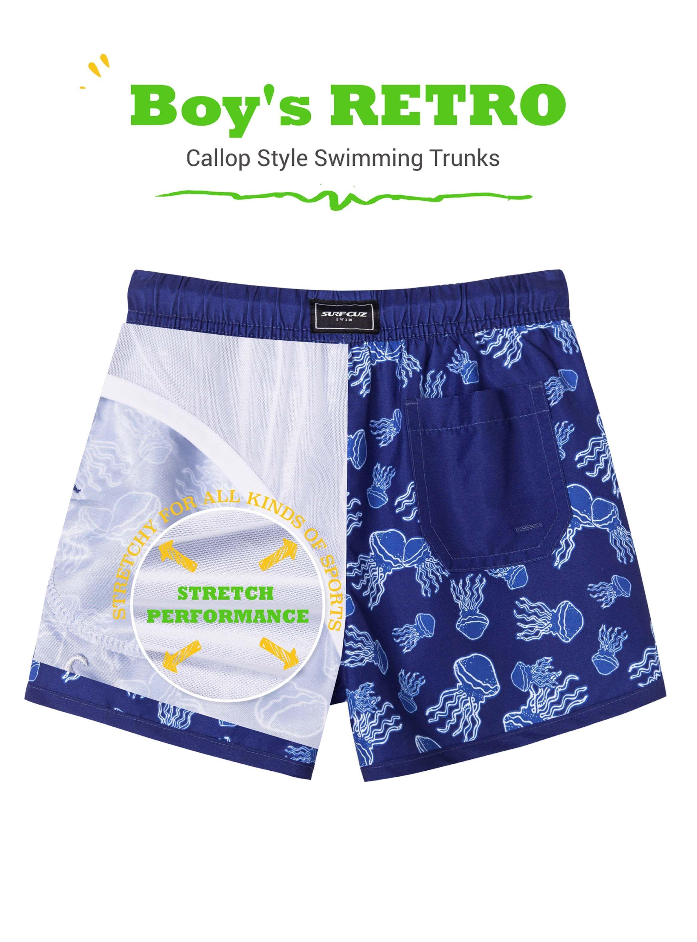 Traje de Baño Niño Blue Medusas-1