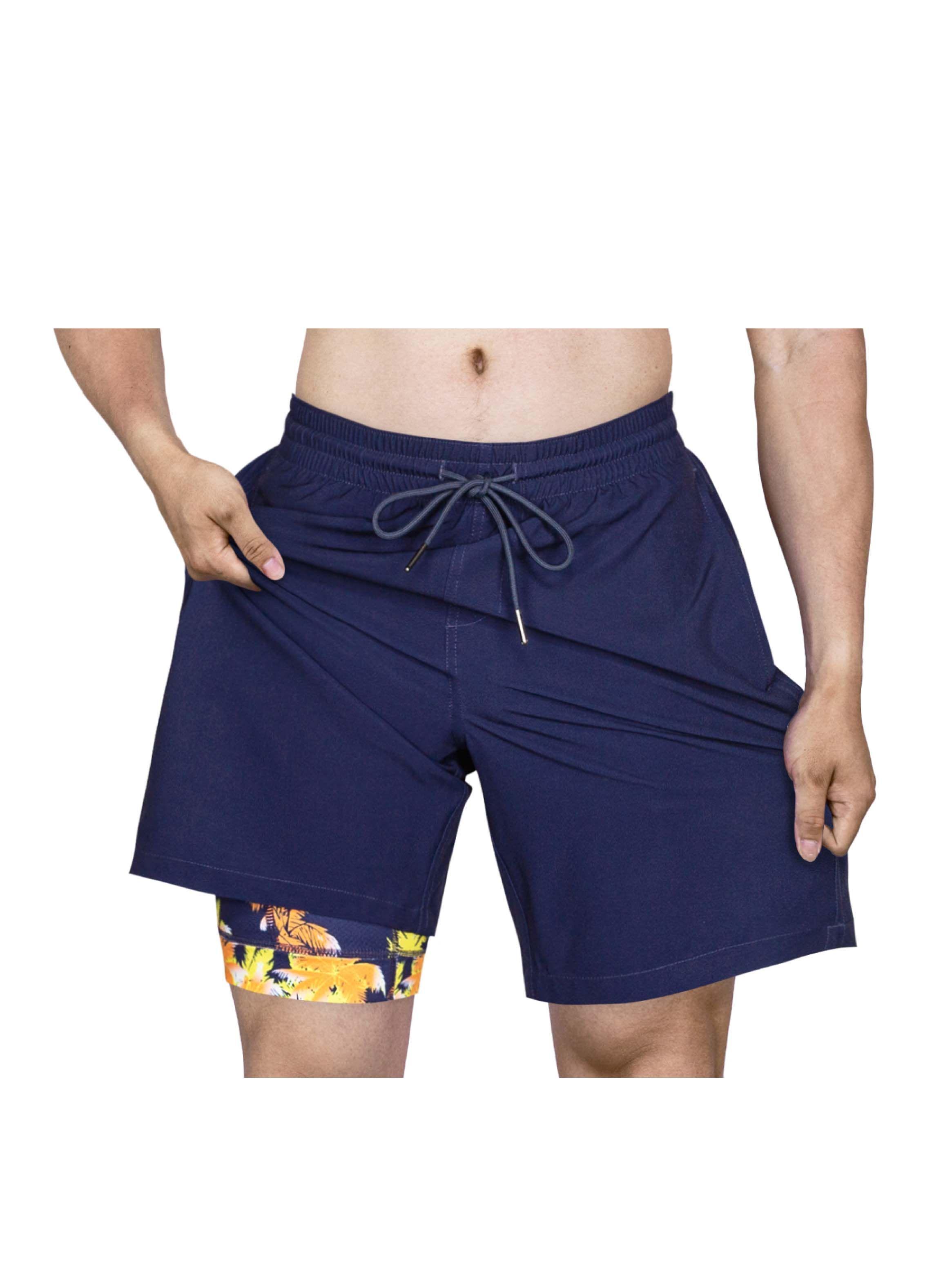 Traje de Baño 2 en 1 Dark Blue-3