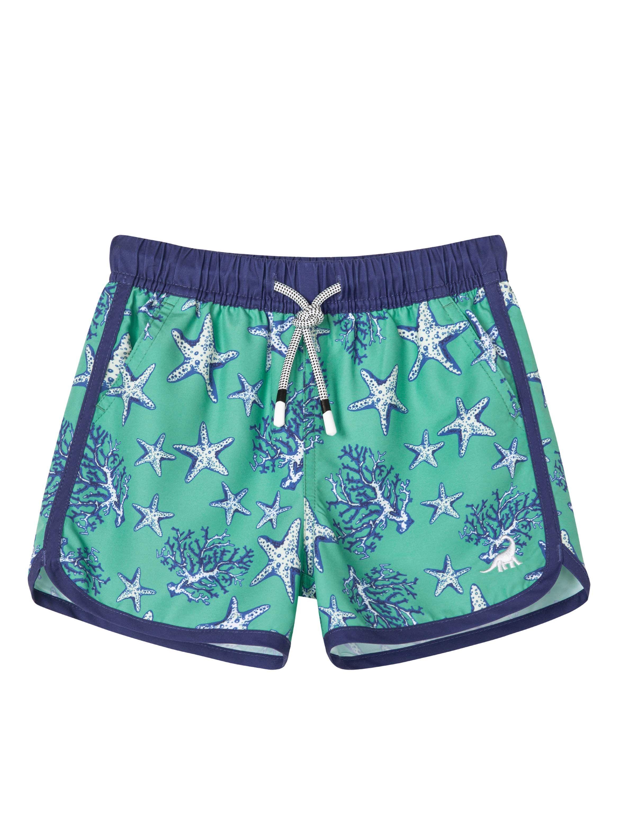 Traje de Baño Niño Green Stars-0