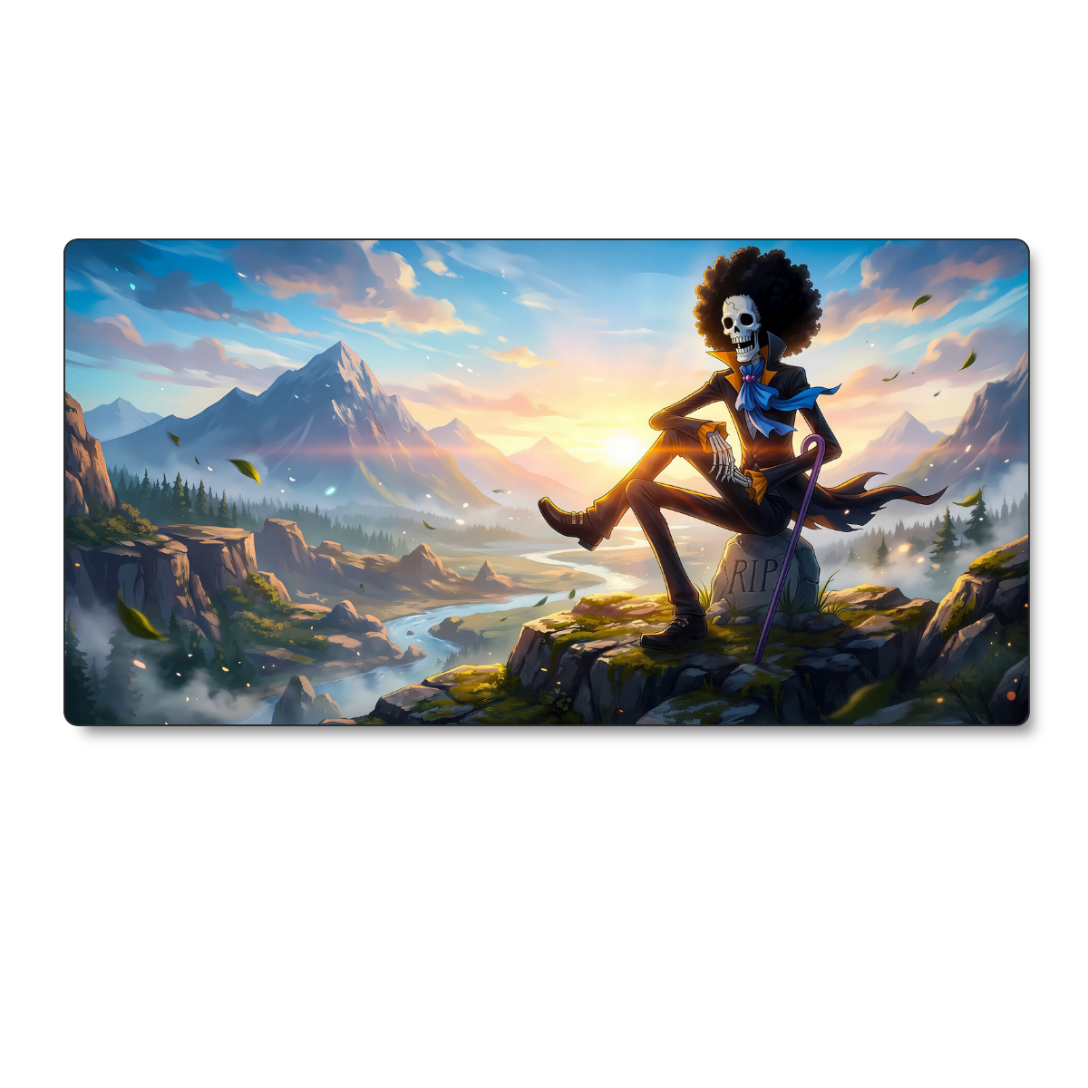 Mousepad One Piece 90x40 cm Brook Cima Waterproof-0