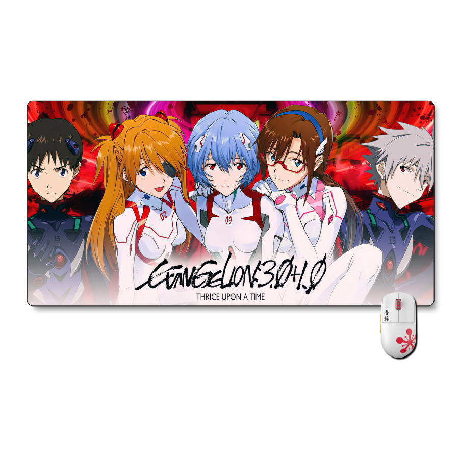 Mousepad Evangelion 90x40 cm 3 0 1 0 Waterproof-0