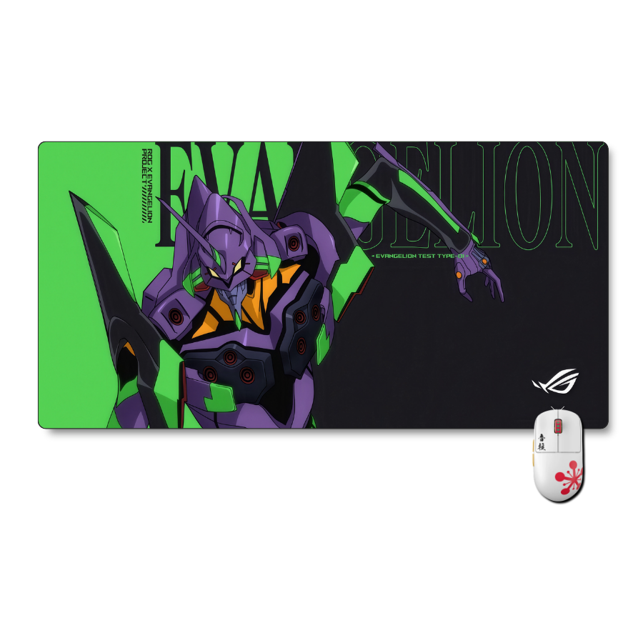 Mousepad Evangelion 60x35 cm Eva Model 01 Waterproof-0