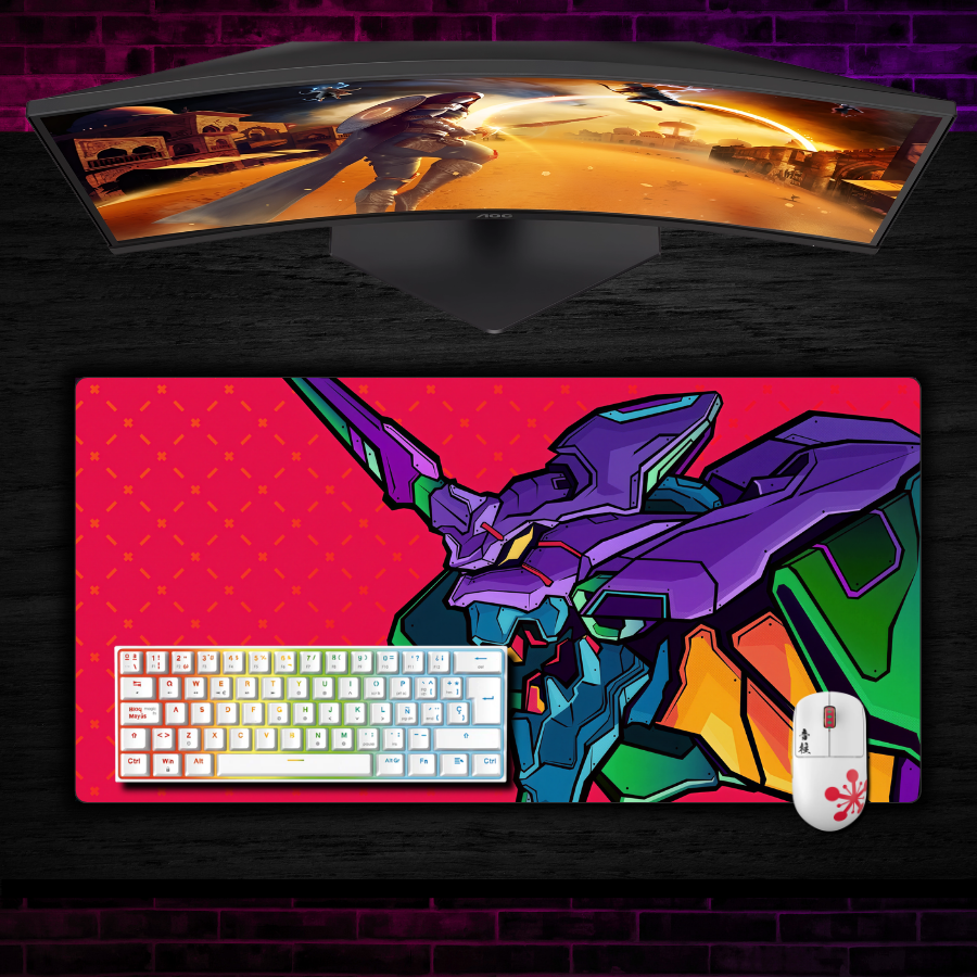 Mousepad Evangelion 60x35 cm Eva Berserk Waterproof-1