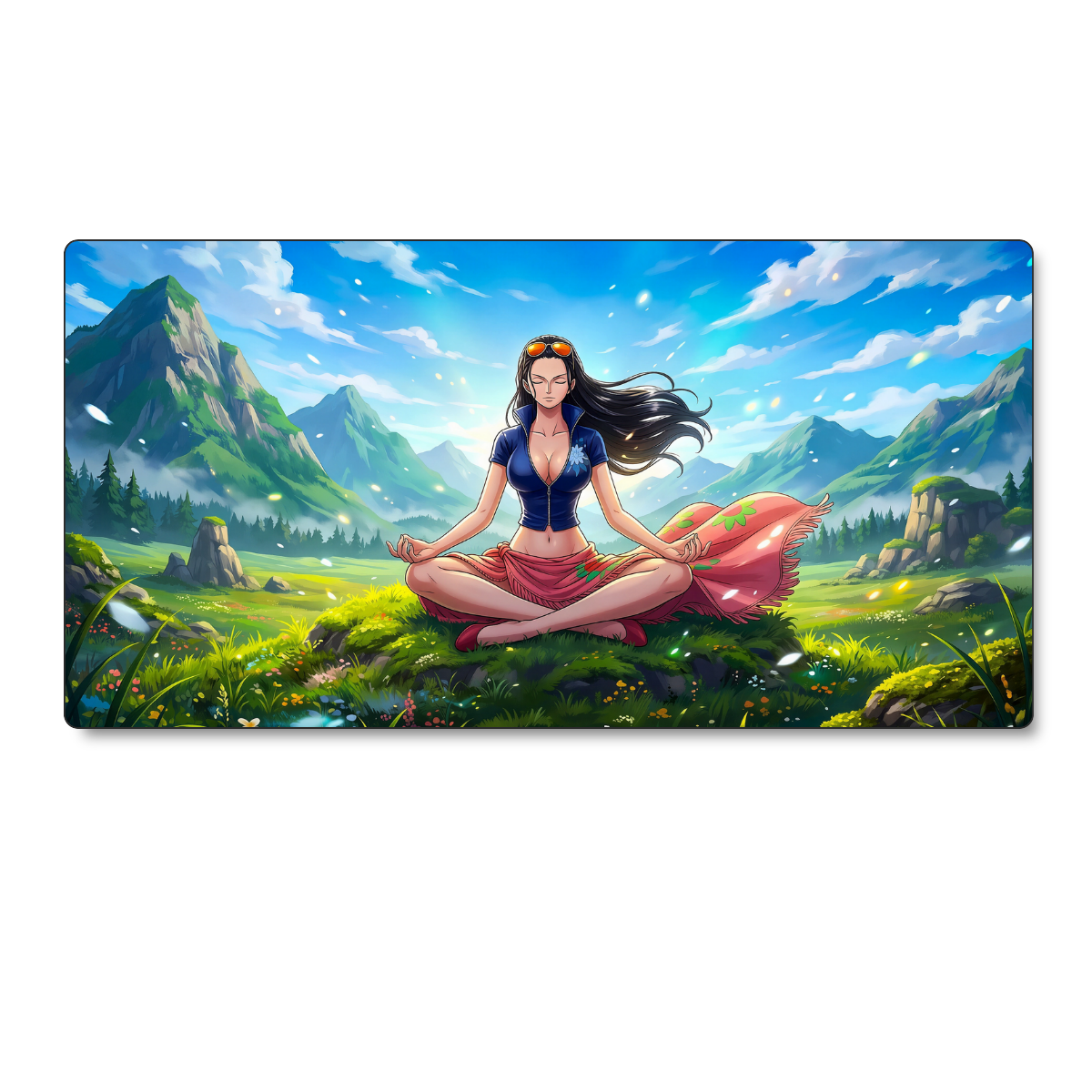 Mousepad One Piece 80x40 cm Boa Medita Waterproof-0