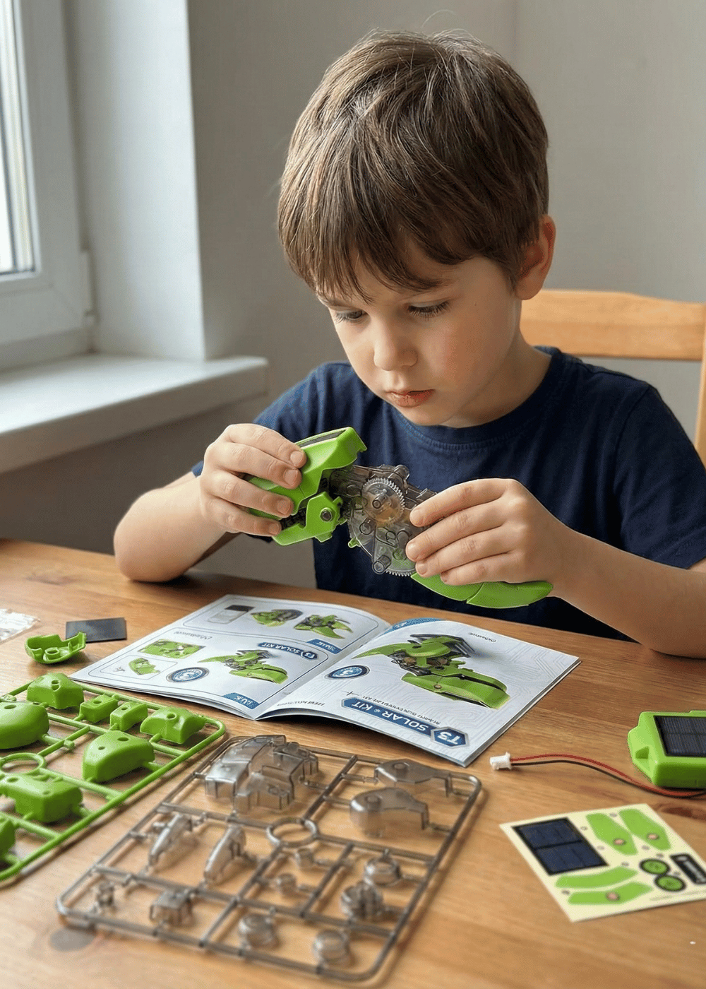 Robot Dinosaurio Solar 3 en 1-4