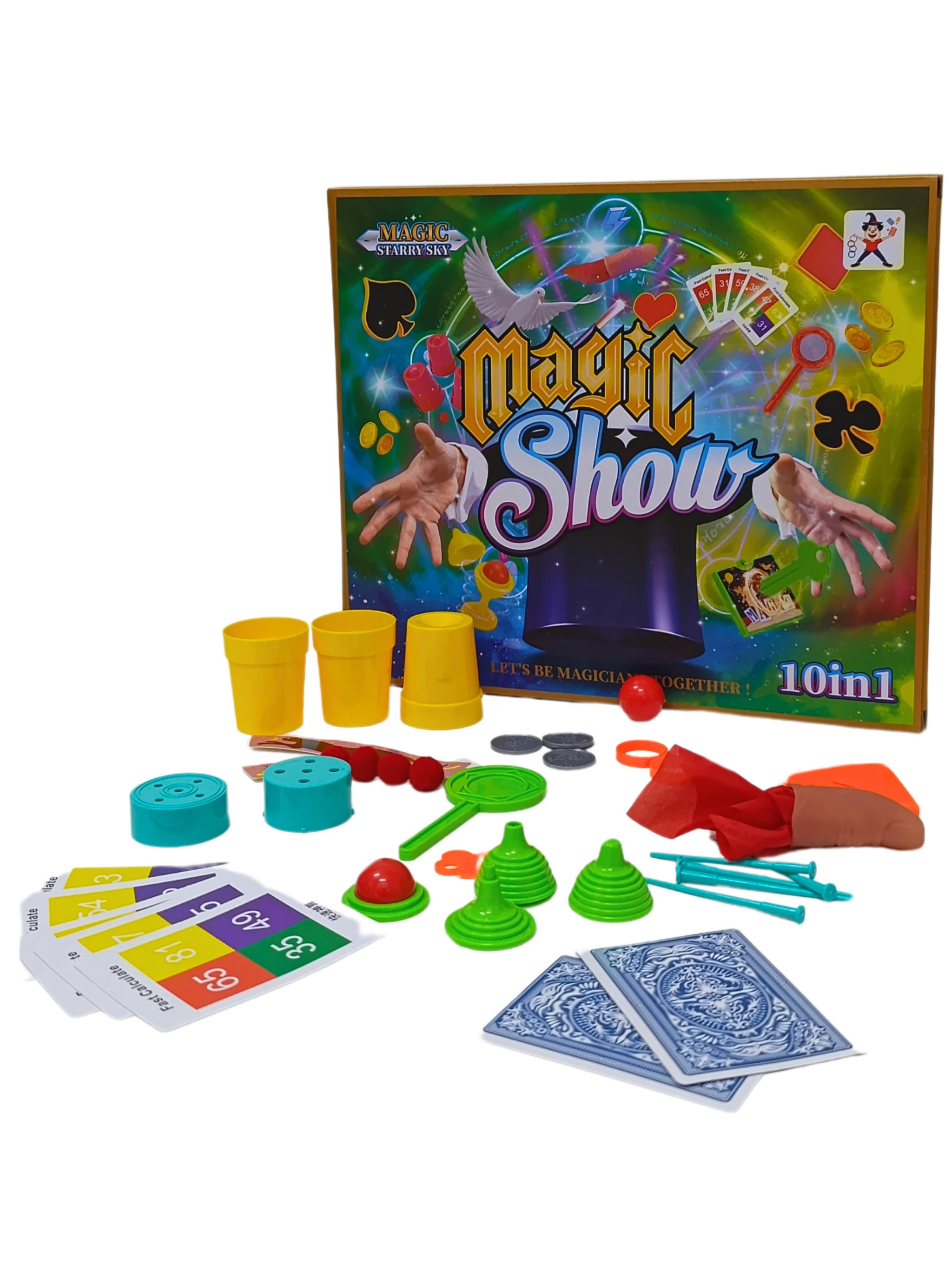 Set de magia 10 pcs Magic Show-0