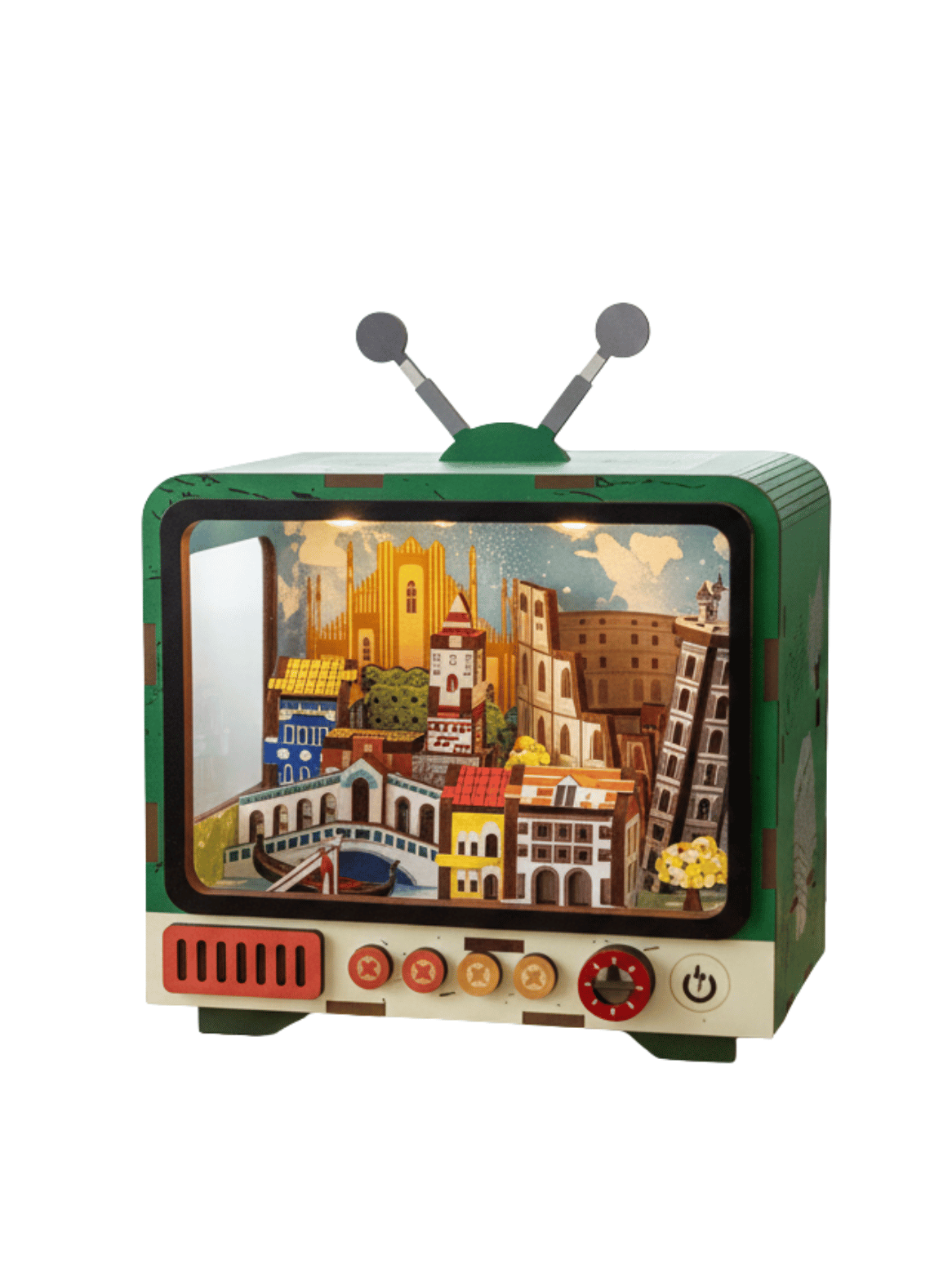 DIY Maqueta 3D Descubre Venecia con Luz 139 pcs-0