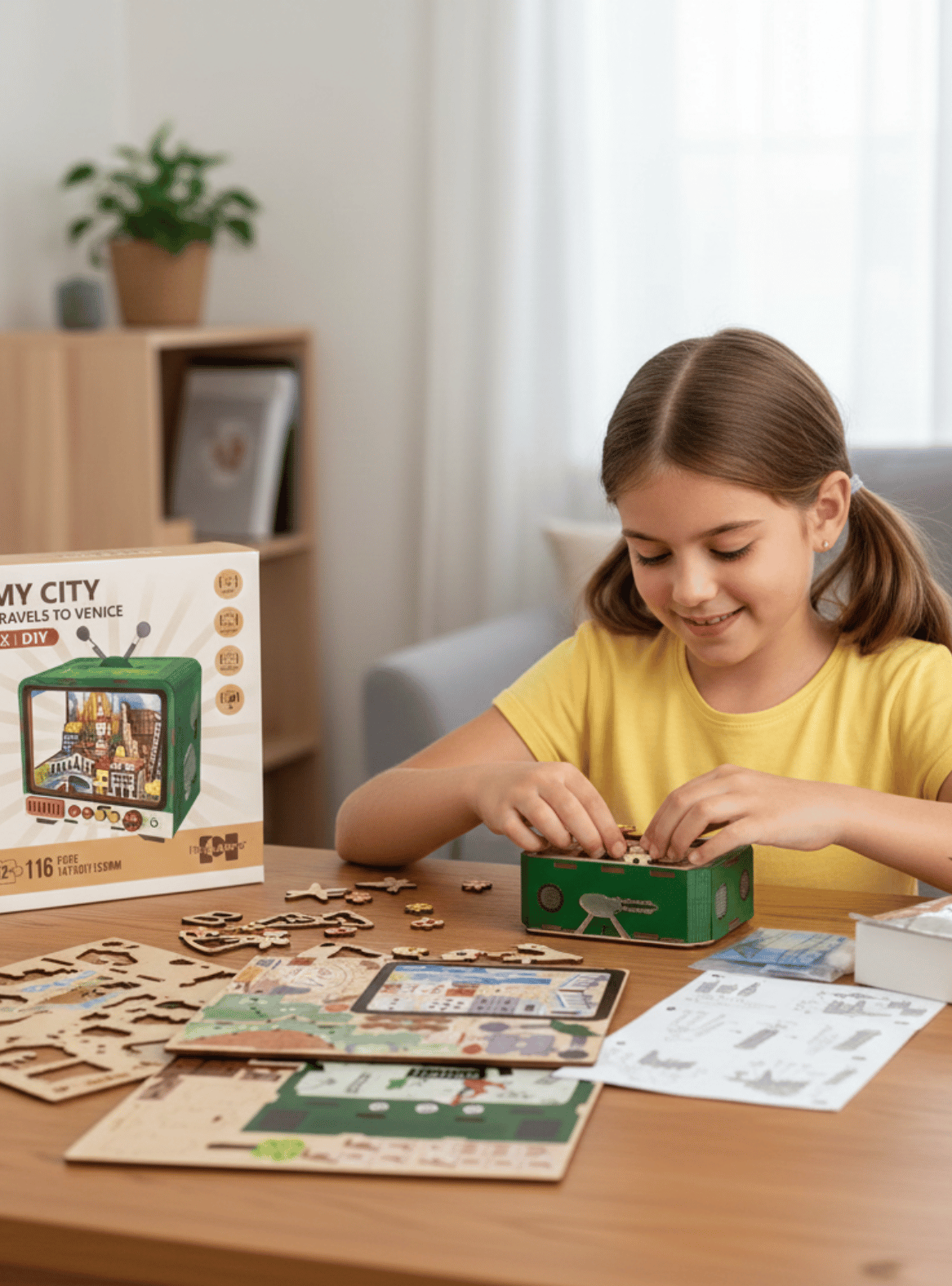 DIY Maqueta 3D Descubre Venecia con Luz 139 pcs-2