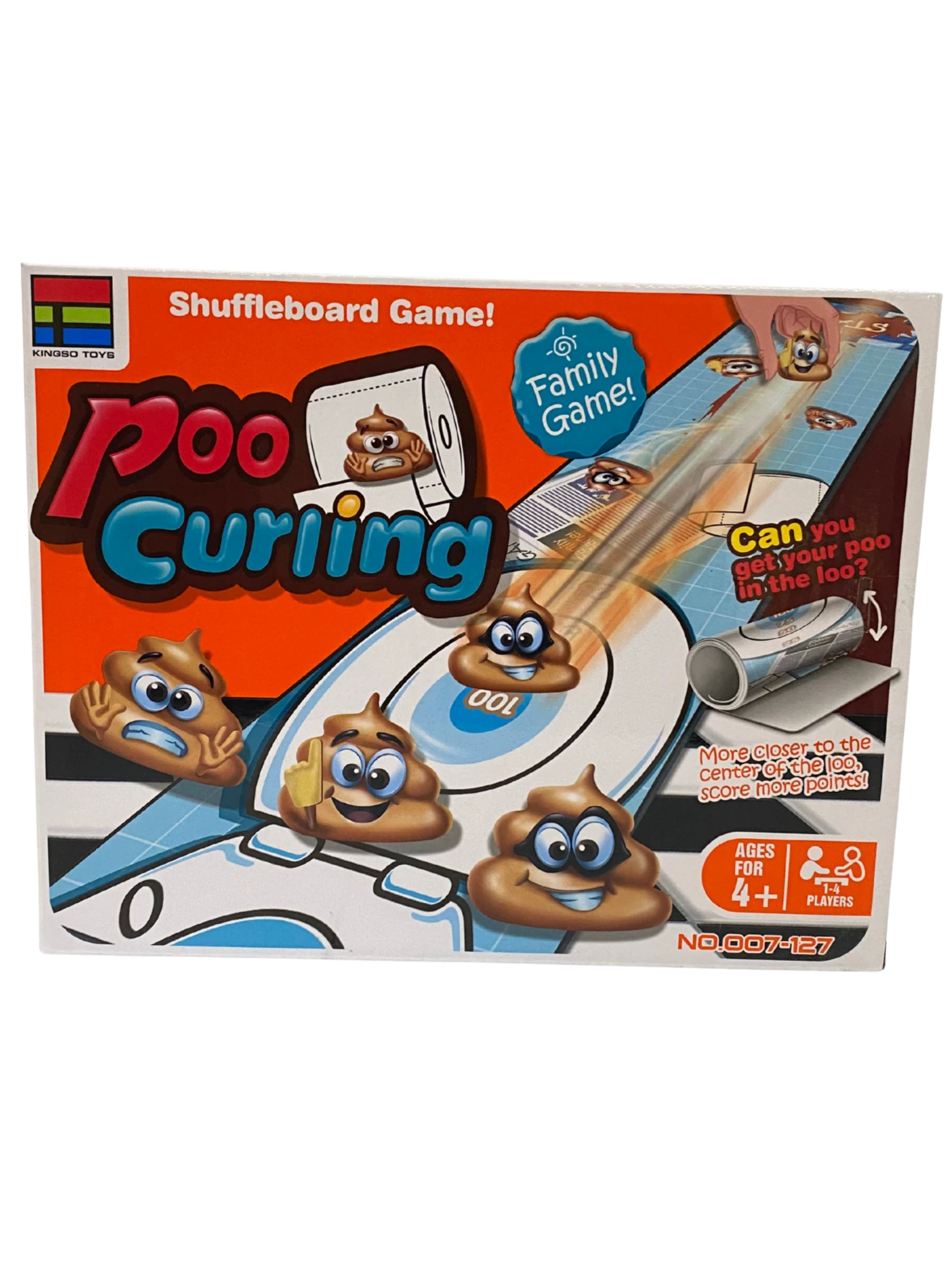 Curling Poo juego de mesa-3