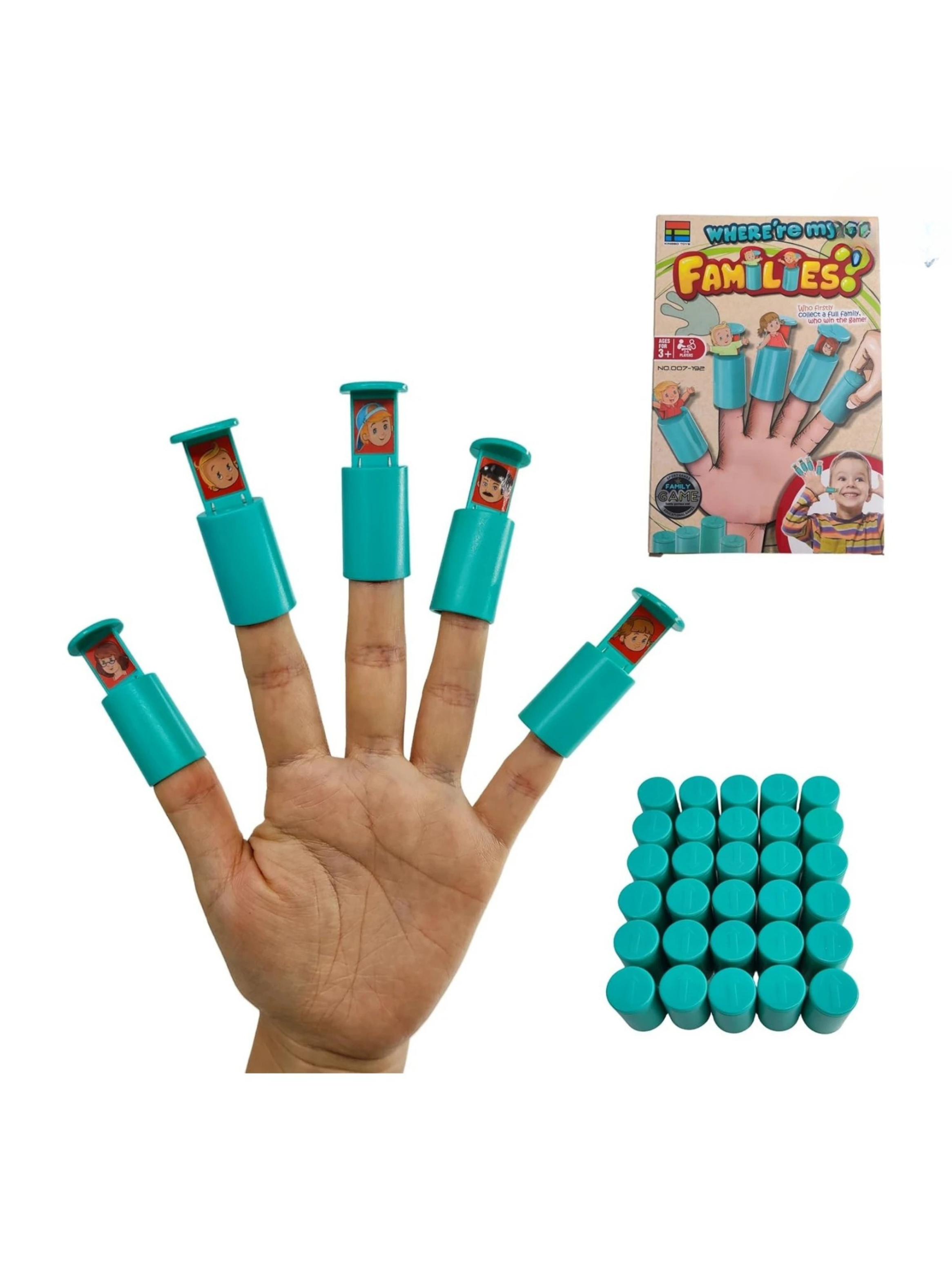 Dedo familiar juego de mesa-2