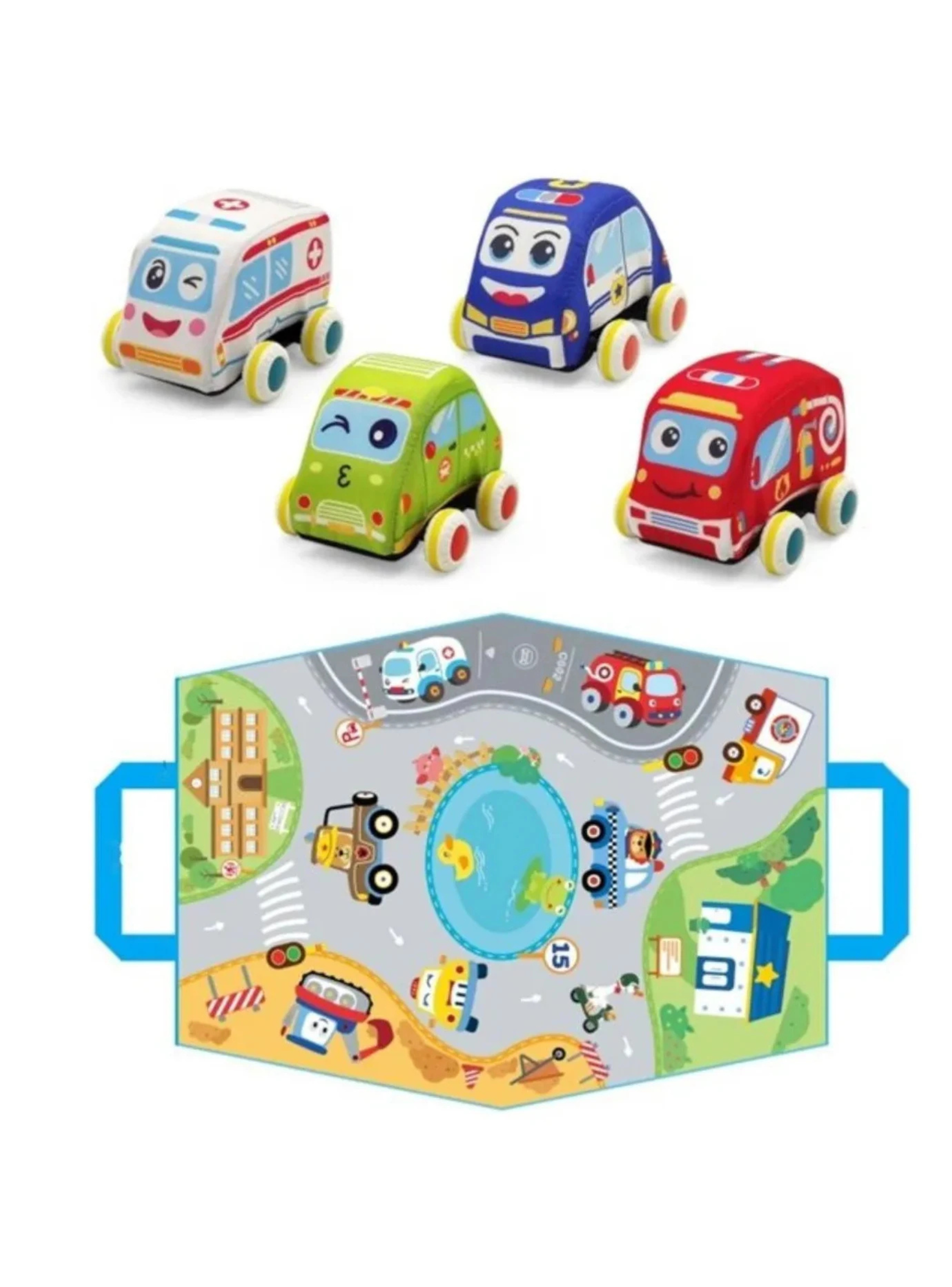 Set vehiculos de ciudad HUANGER-2
