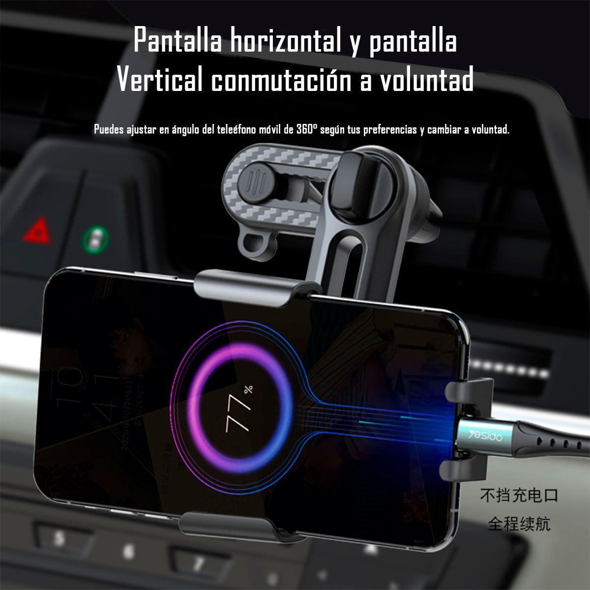 Soporte Holder Para Celular Tipo Rejilla 360 Yesido C105-2