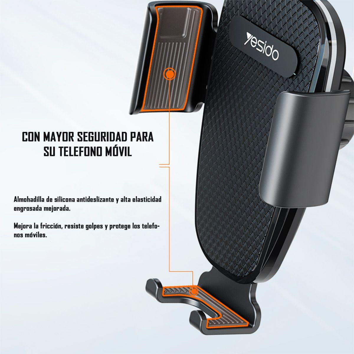 Soporte Holder Para Celular Tipo Rejilla 360 Yesido C105-6