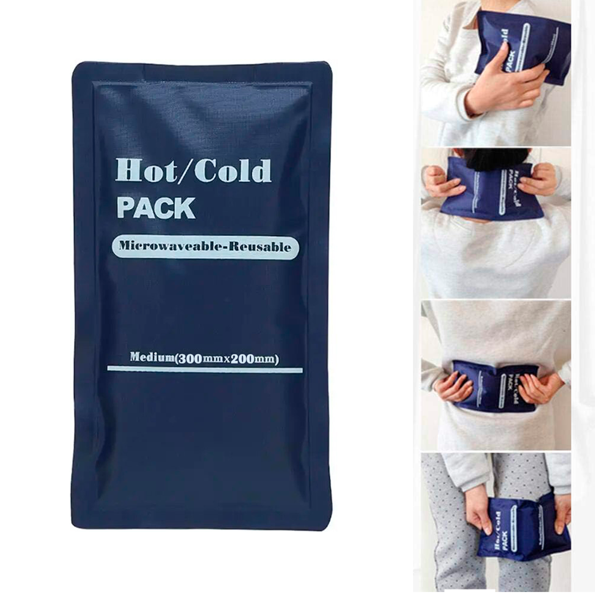 Compresa Frio - Calor Tamaño Mediano De 30x20 Cm-6