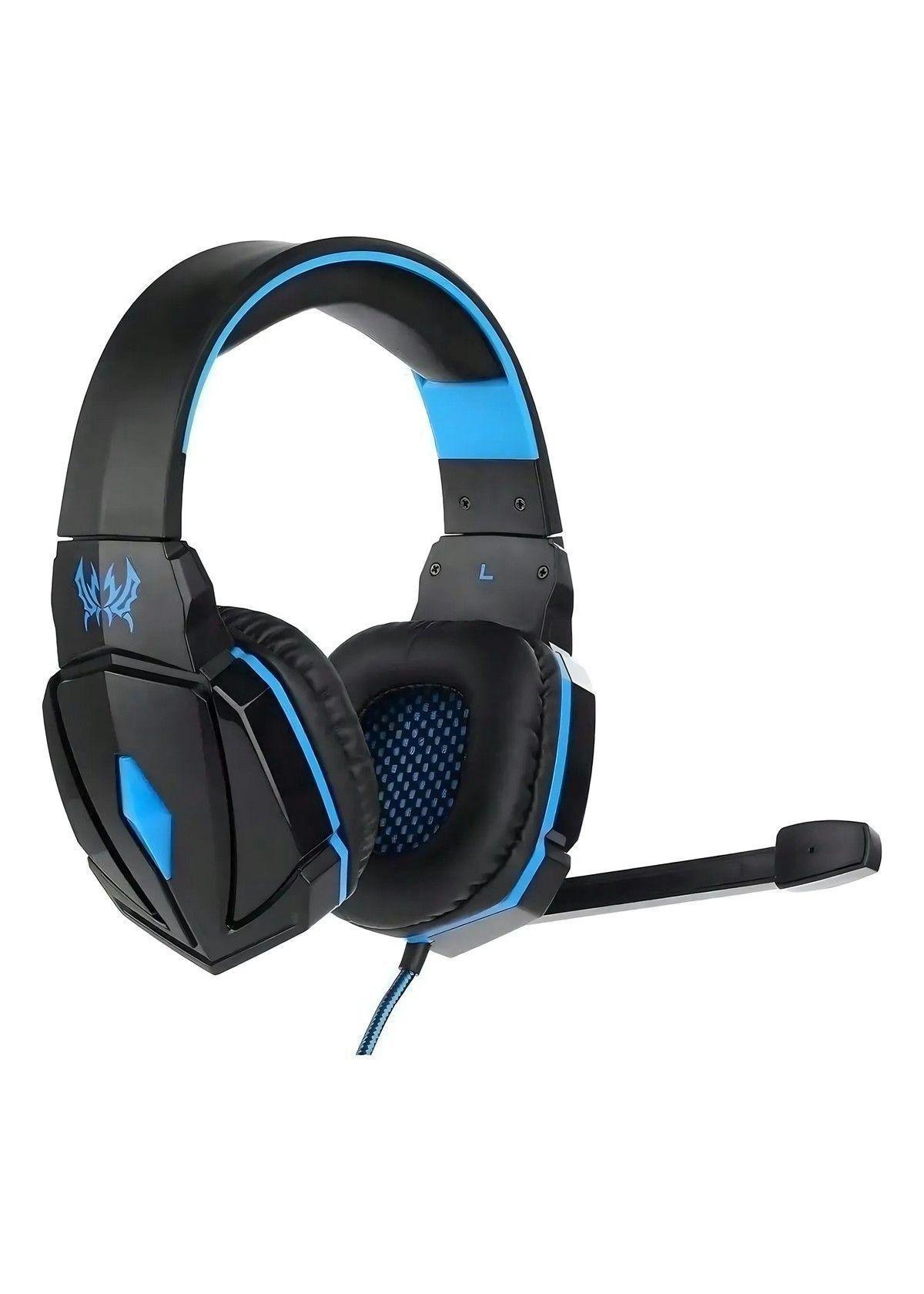 Pack Audífono Gamer Kotion + Stand Azul Negro/azul-1