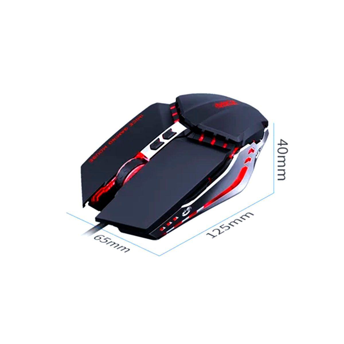 Mouse Gamer RGB iMice T80 3200 DPI Iluminado Maus Gamer-4