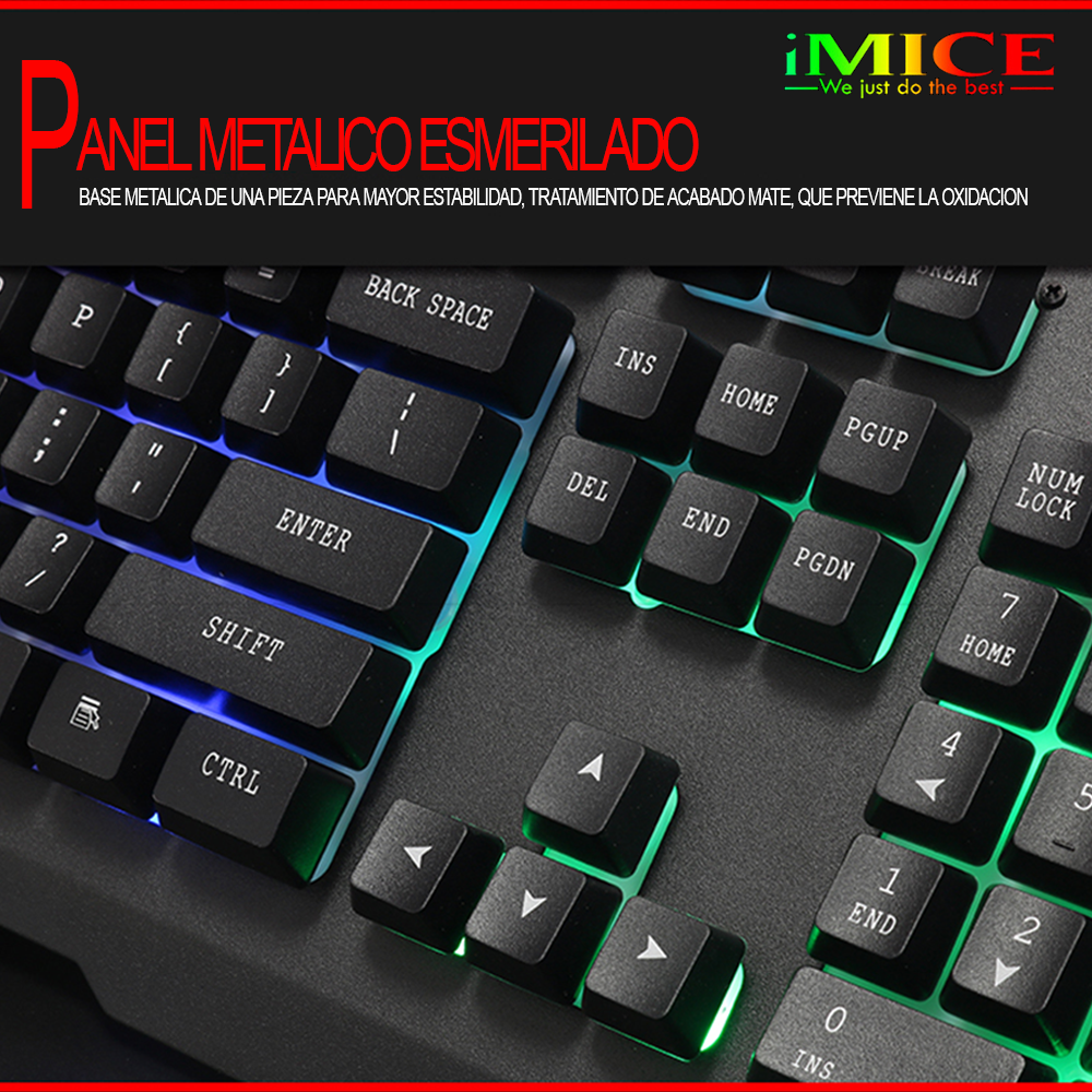 Teclado Gamer Premium Imice Ak 400 Gamer Retroiluminado-3