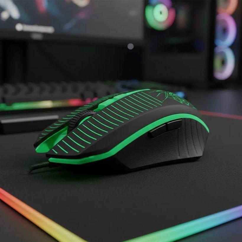 Kit Gamer Imice Km 680 A Teclado Mouse mousepad Rgb S-6