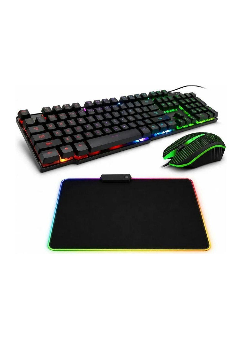 Kit Gamer Imice Km 680 A Teclado Mouse mousepad Rgb S-0