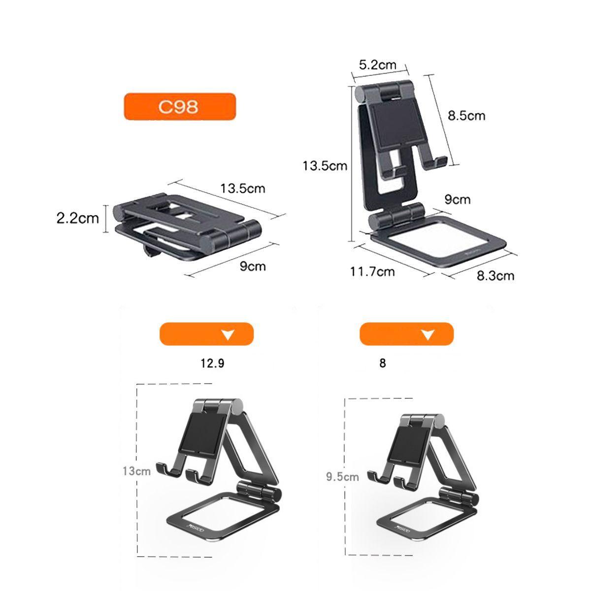 Soporte Para Tablet Celular Escritorio Universal Yesido C98-2