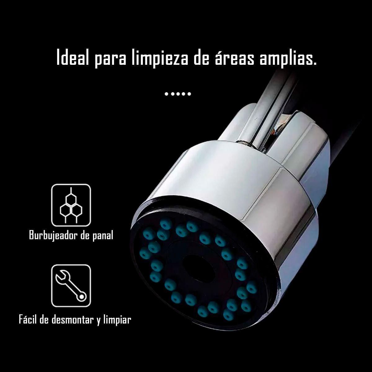 Llave Grifería Lavaplatos Doble Cuello Cisne Flexible Cocina Tap01 Plateado-2