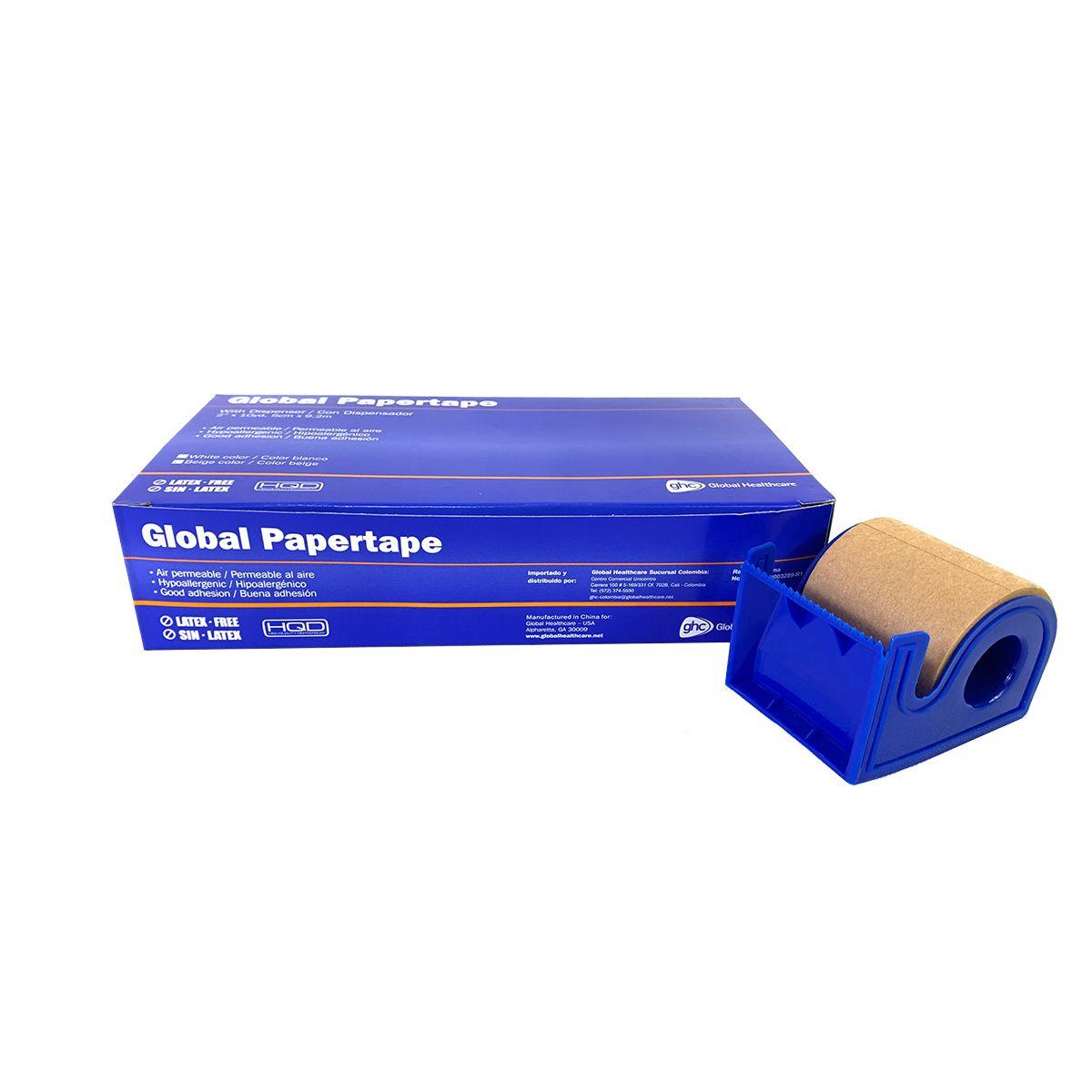 Tela Adhesiva, Papel Microporosa 5cm Color Piel - La Unidad-0