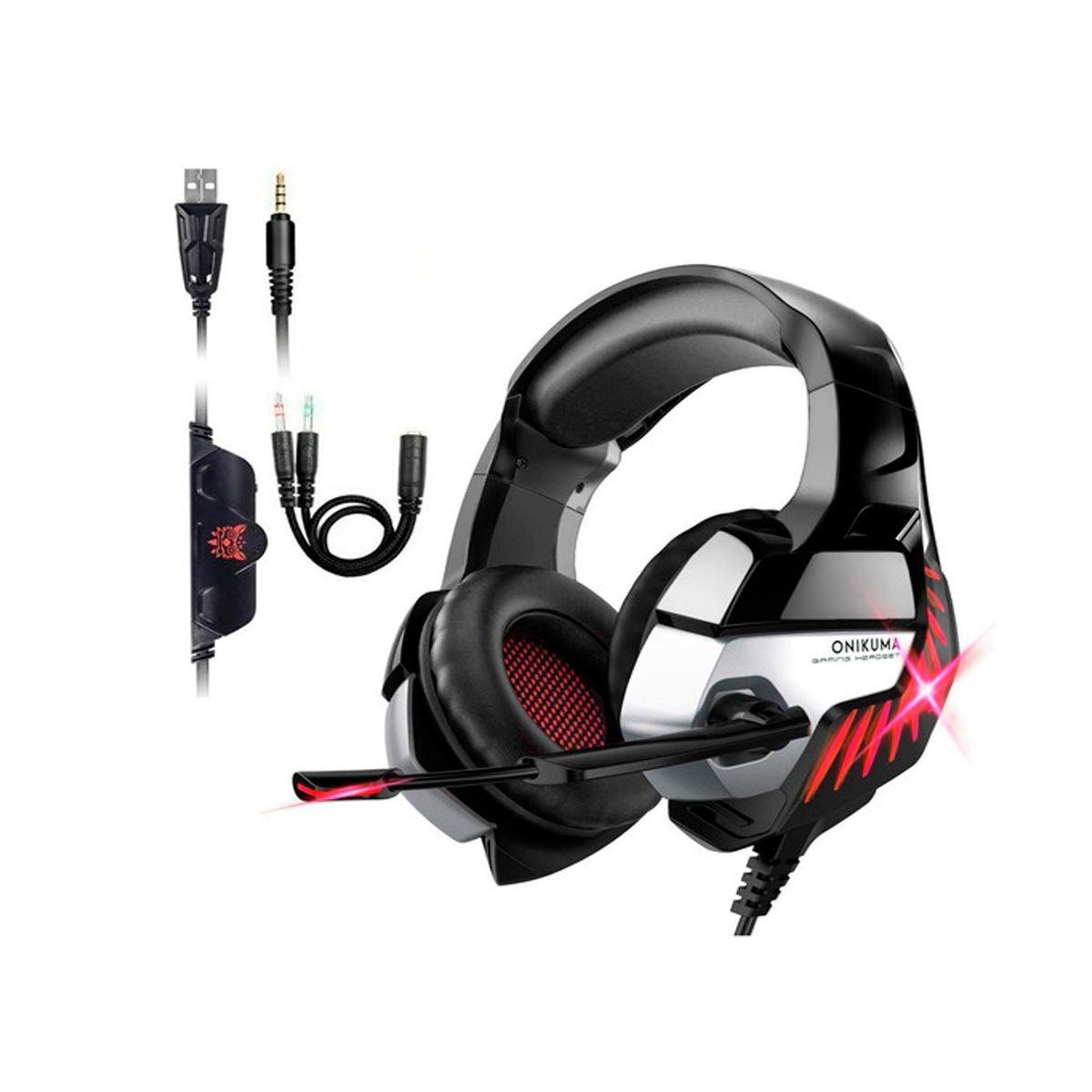 Audífonos Gamer Headset Premium Onikuma K5 Pro Pc Ps4 Xbox-4