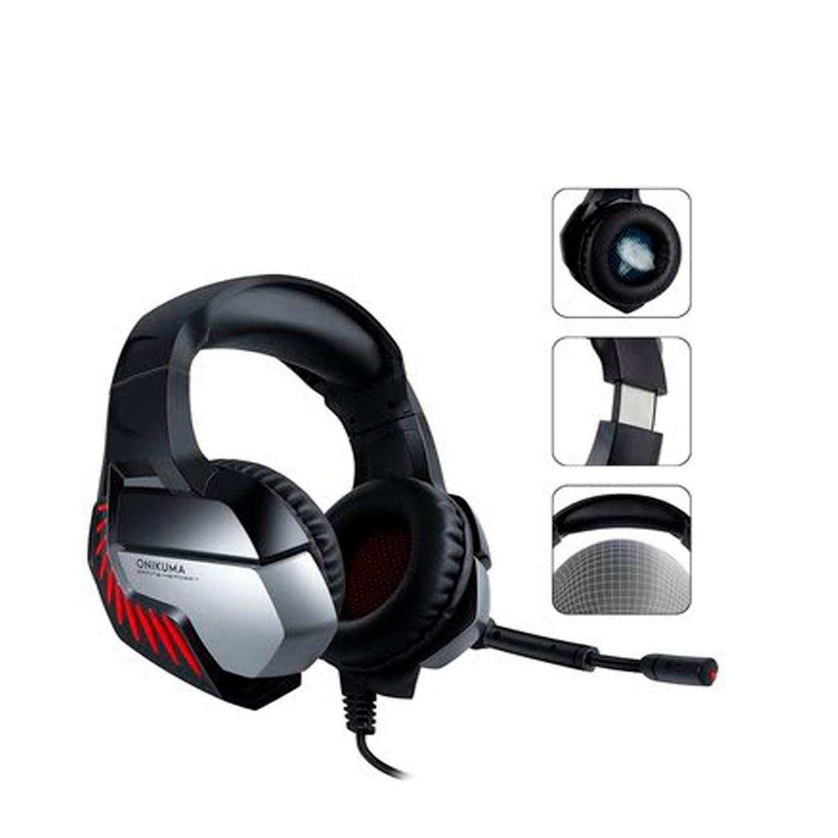 Audífonos Gamer Headset Premium Onikuma K5 Pro Pc Ps4 Xbox-3