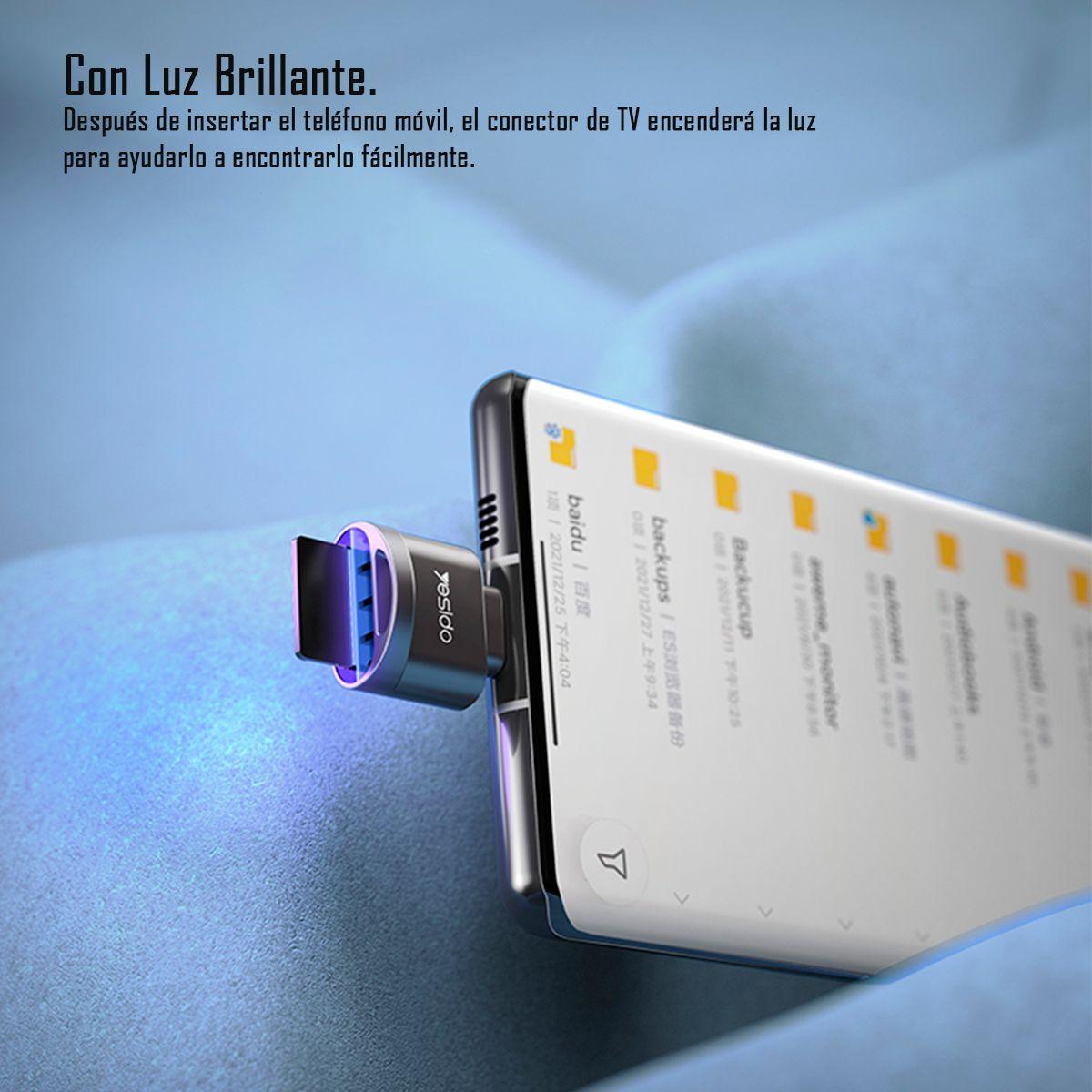 Adaptador Otg Yesido Tipo-c A Tarjeta Tf (gs19)-3