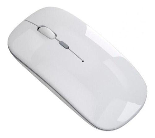 Mouse Imice E-1300 Wireless 2.4ghz Inalámbrico Recargable Blanco-0