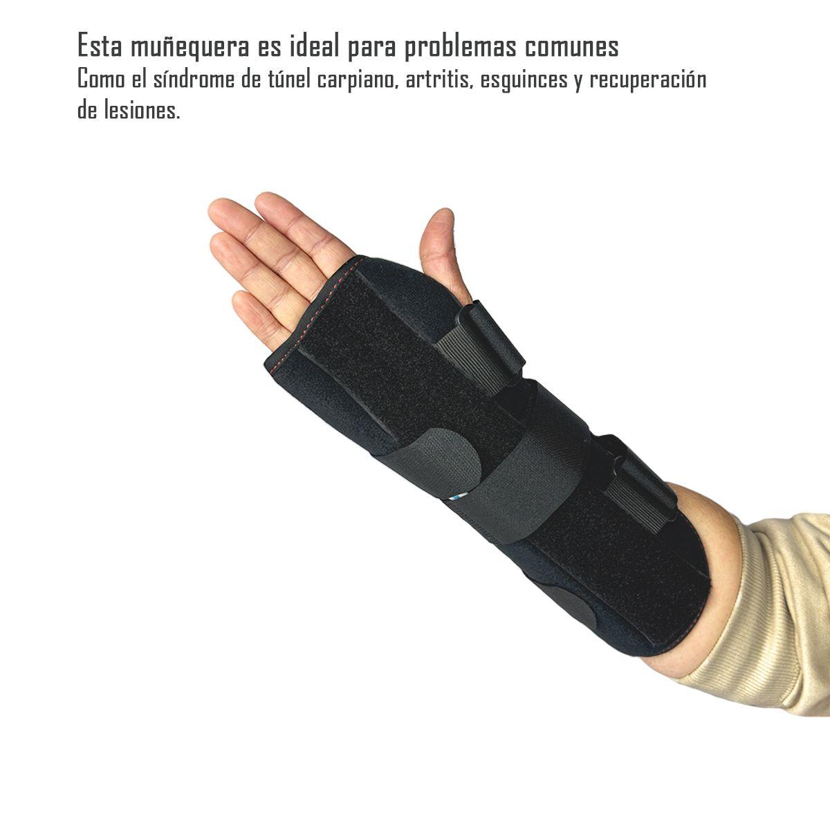 Ortesis Inmovilizadora Muñeca Con Ferula Palmar Dorsal Talla S Izquierda-1
