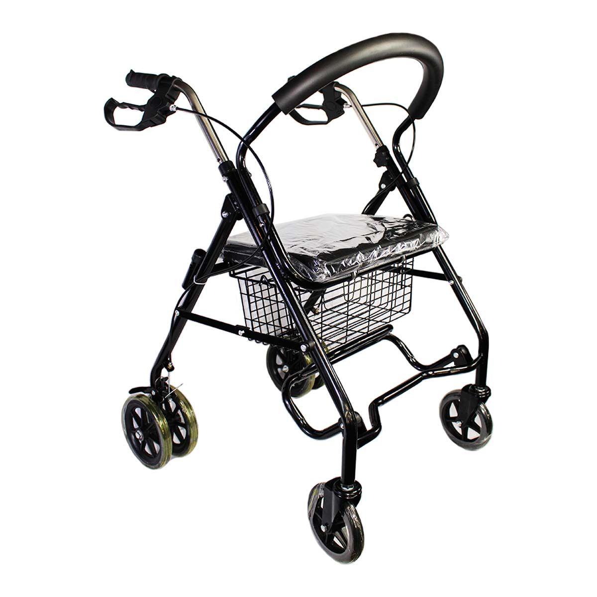 Andador Burrito Y Silla De Ruedas Plegable 6 Ruedas-0