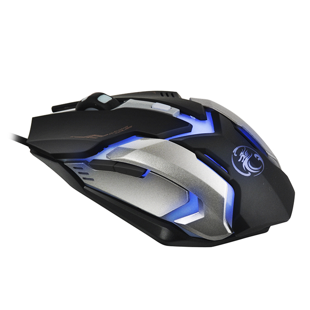 Mouse Gamer Premium Imice V6 2400 Dpi Retroiluminado Usb-3