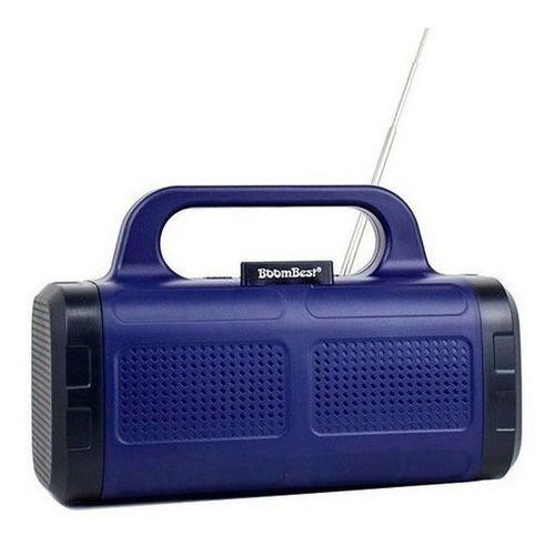 Parlante Bluetooth Inalámbrico Portátil Con Linterna Y Radio-2