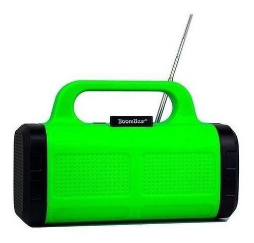 Parlante Bluetooth Inalámbrico Portátil Con Linterna Y Radio-1