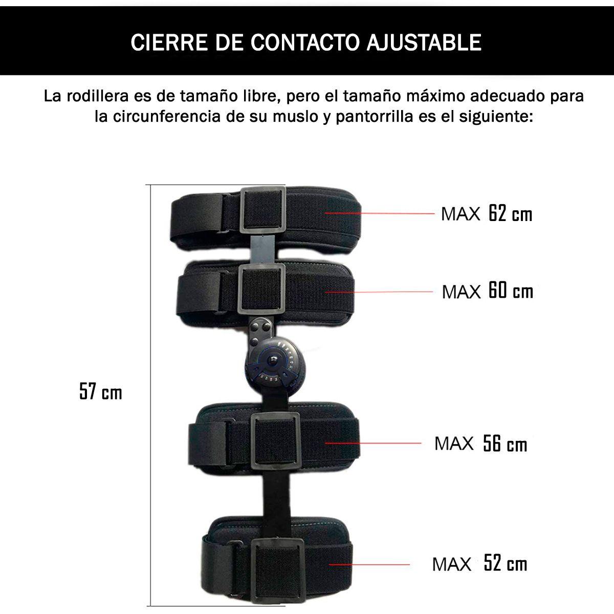 Rodillera Ortopedica Articulada Con Bisagra Soporte Rotula-3
